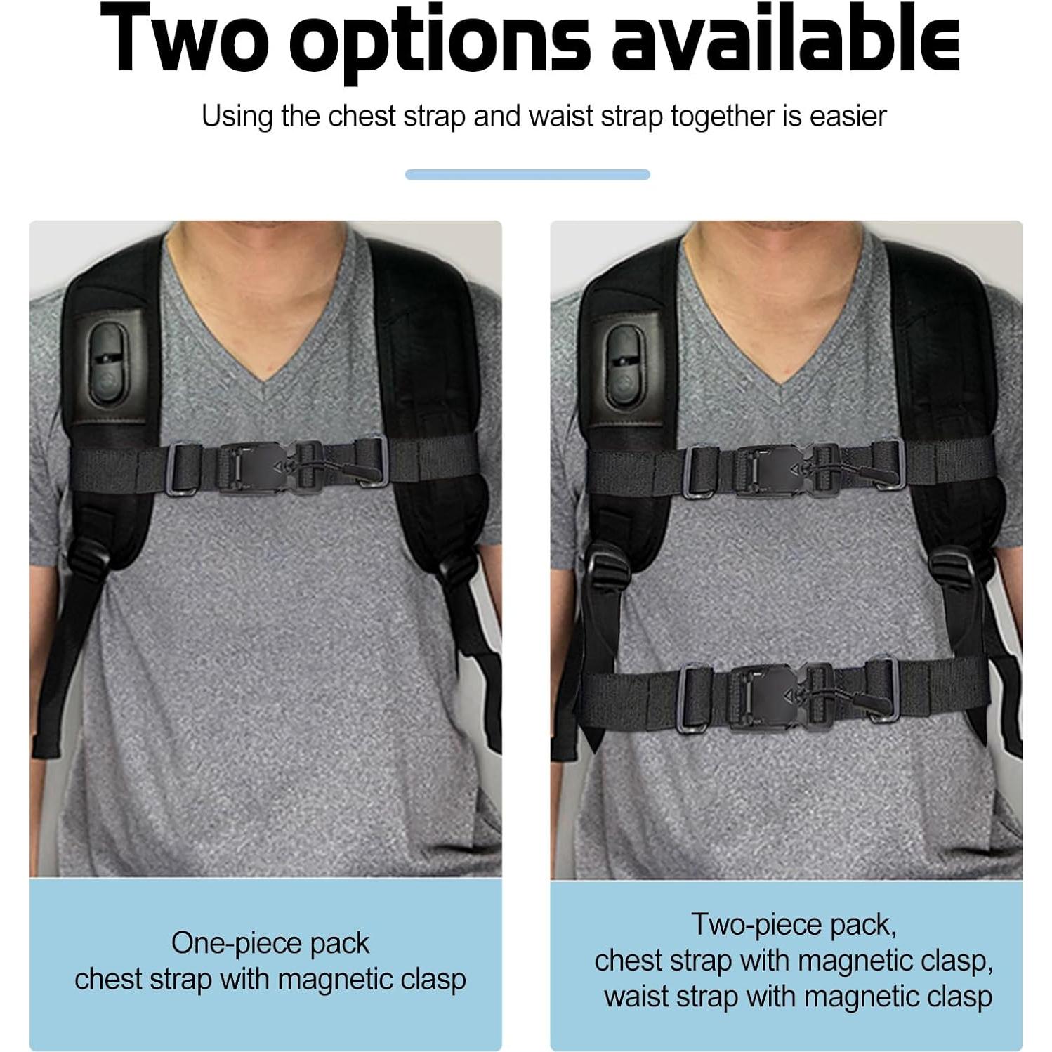 Correa de Pecho Magnética Fizzest Universal para Mochila