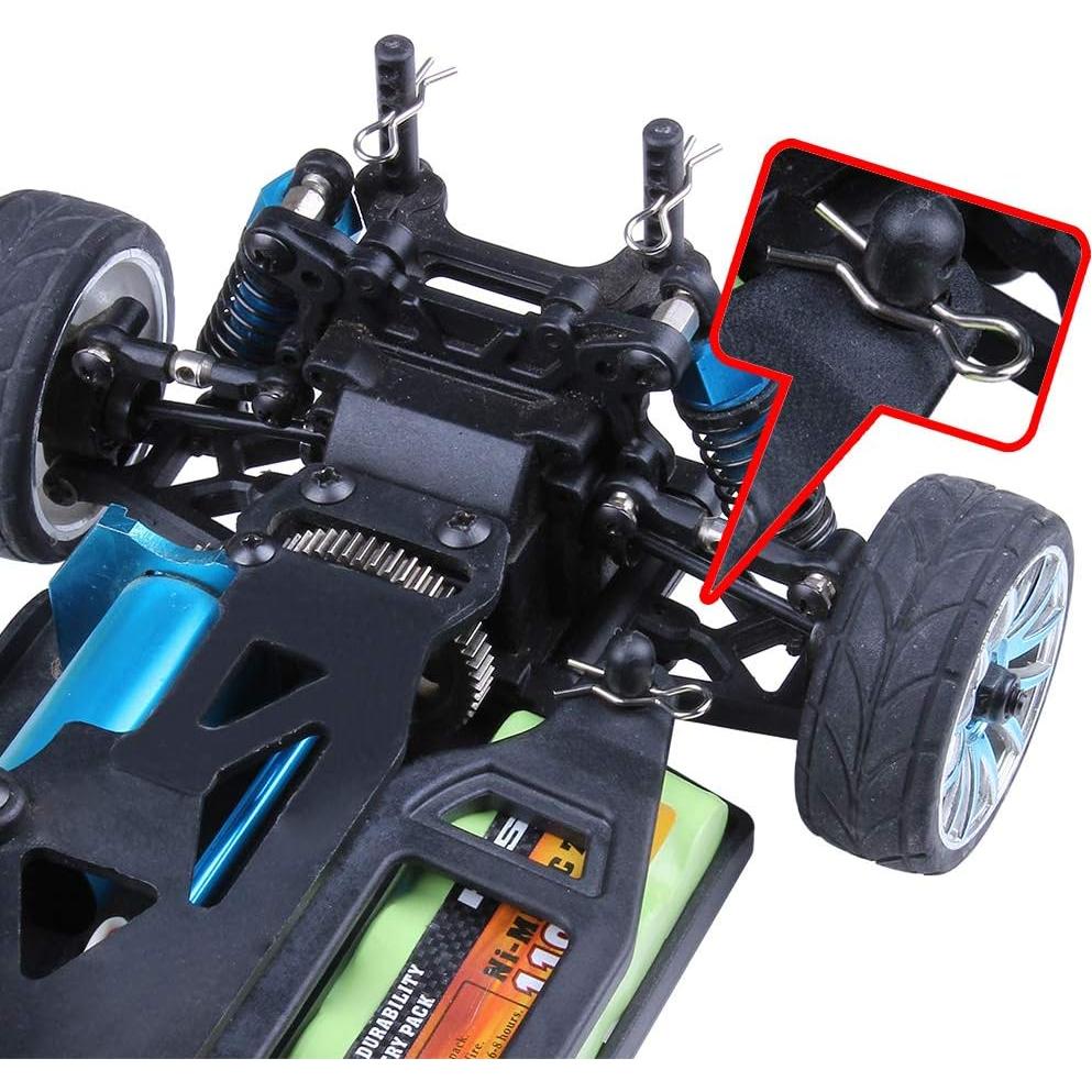 Clips de Cuerpo HobbyPark para Vehículos RC 1/18 (50 Pcs)