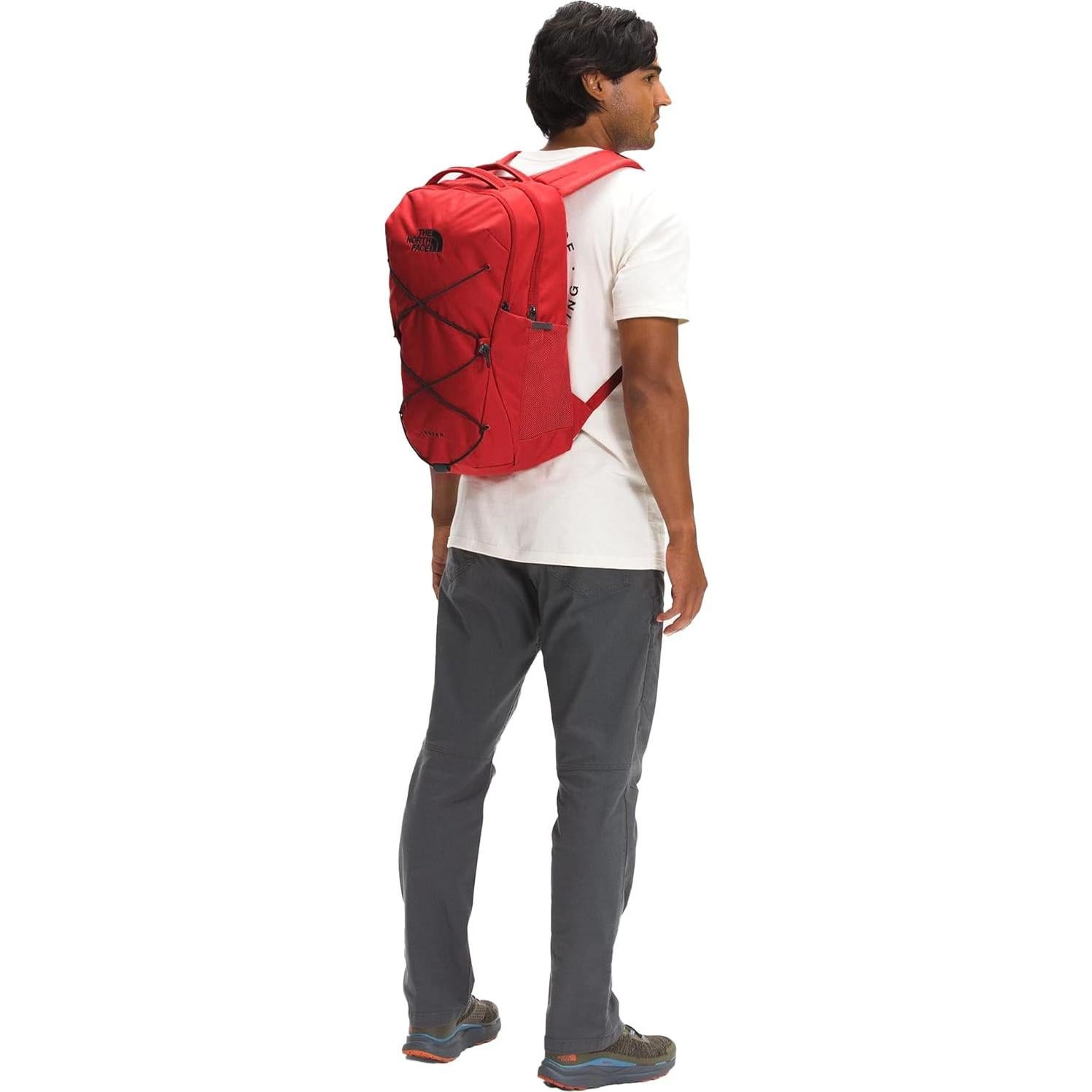 Mochila para portátil The North Face Jester 28L Rojo/Negro