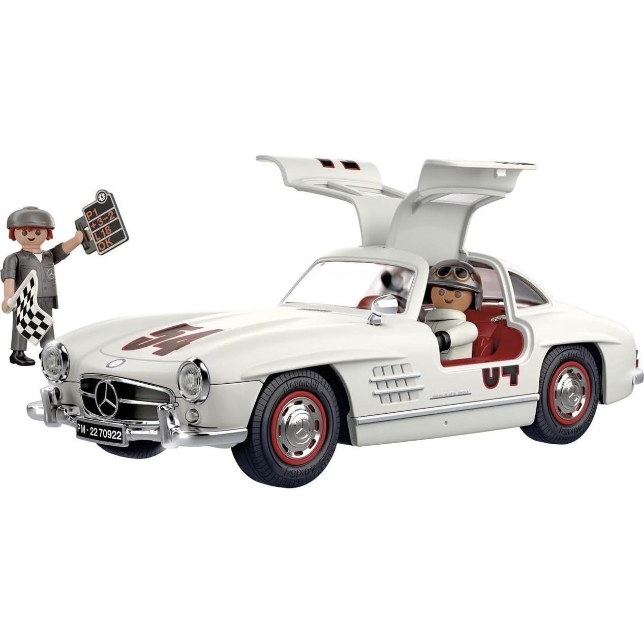 PLAYMOBIL Mercedes-Benz 300 SL con figuras y accesorios