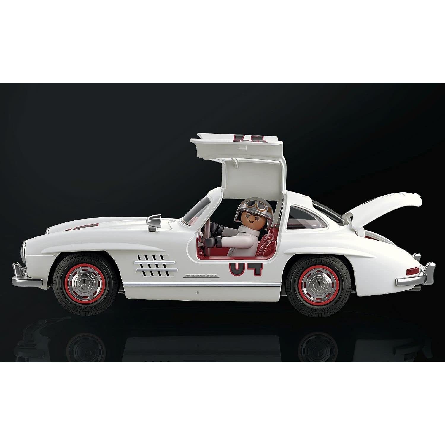 PLAYMOBIL Mercedes-Benz 300 SL con figuras y accesorios