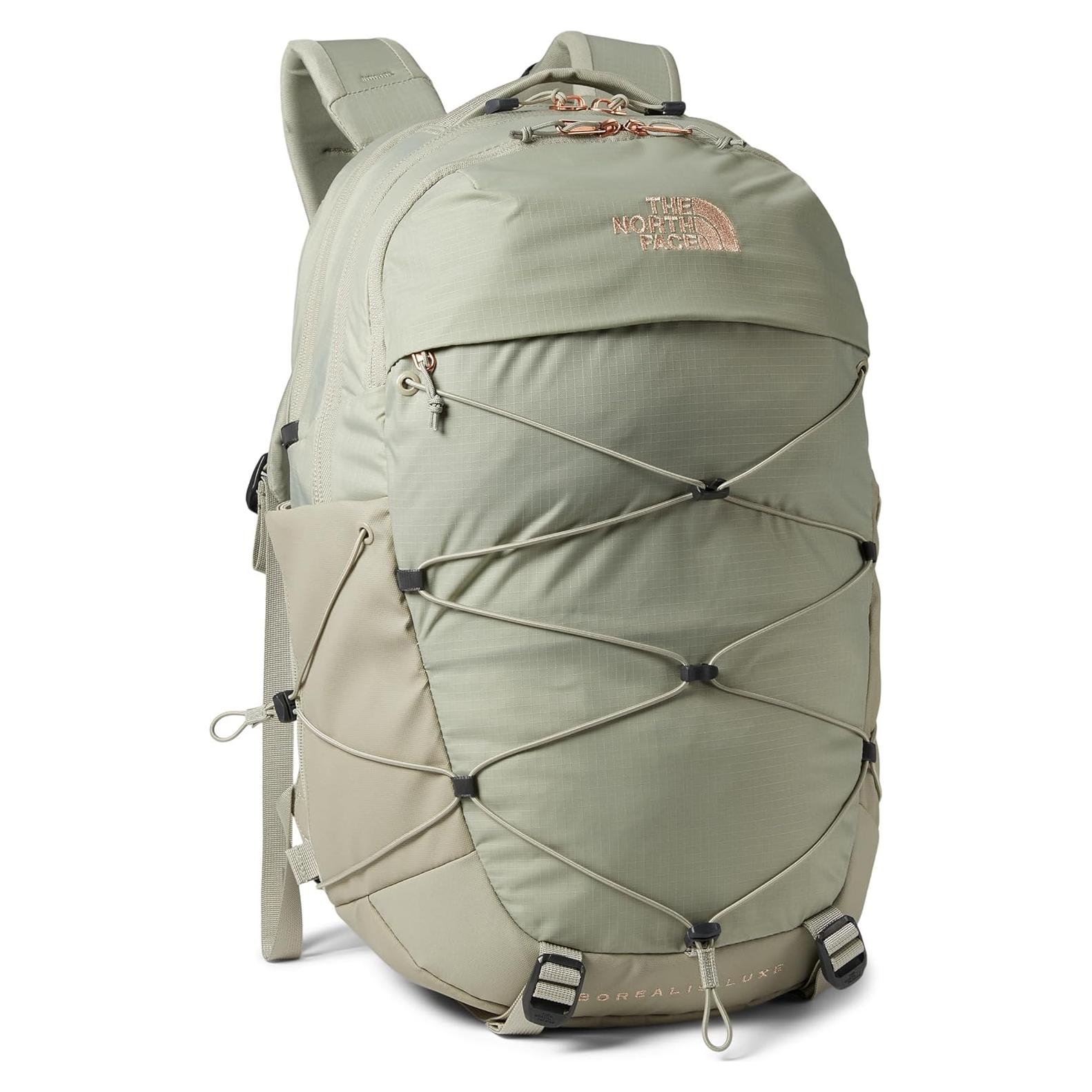 Mochila The North Face Borealis Luxe Mujeres 28.5L Gris Coral