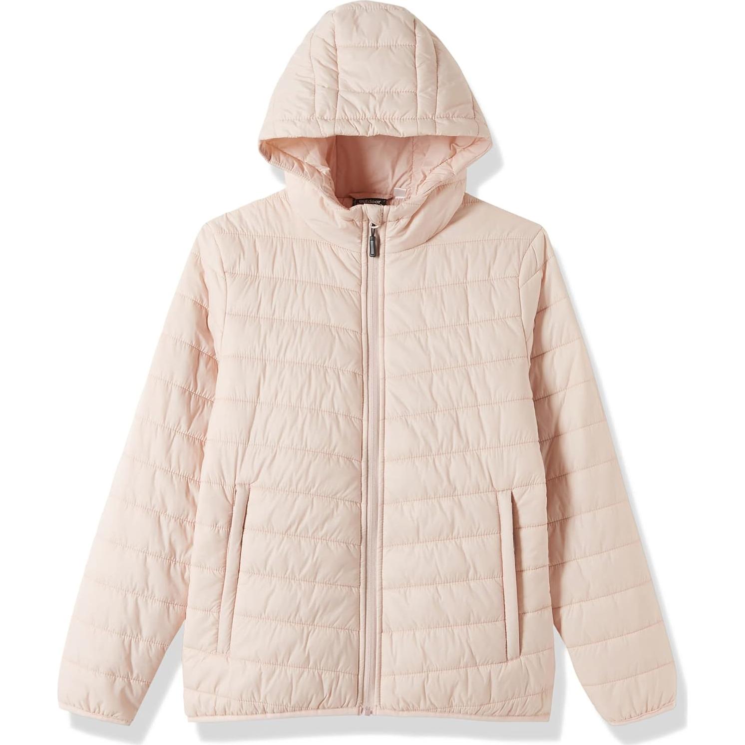 Chaqueta Puffer Ligera Outdoor Ventures para Mujeres Rosa
