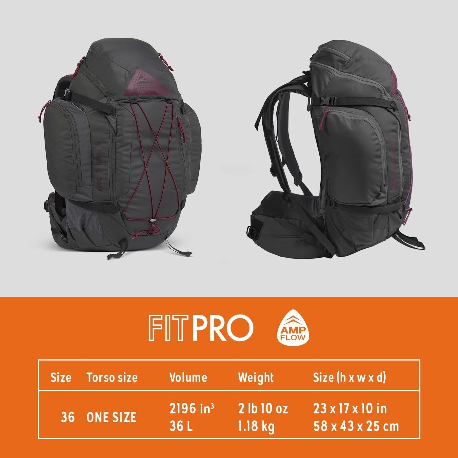 Mochila Kelty Redwing 36L para Mujeres - Senderismo y Viajes