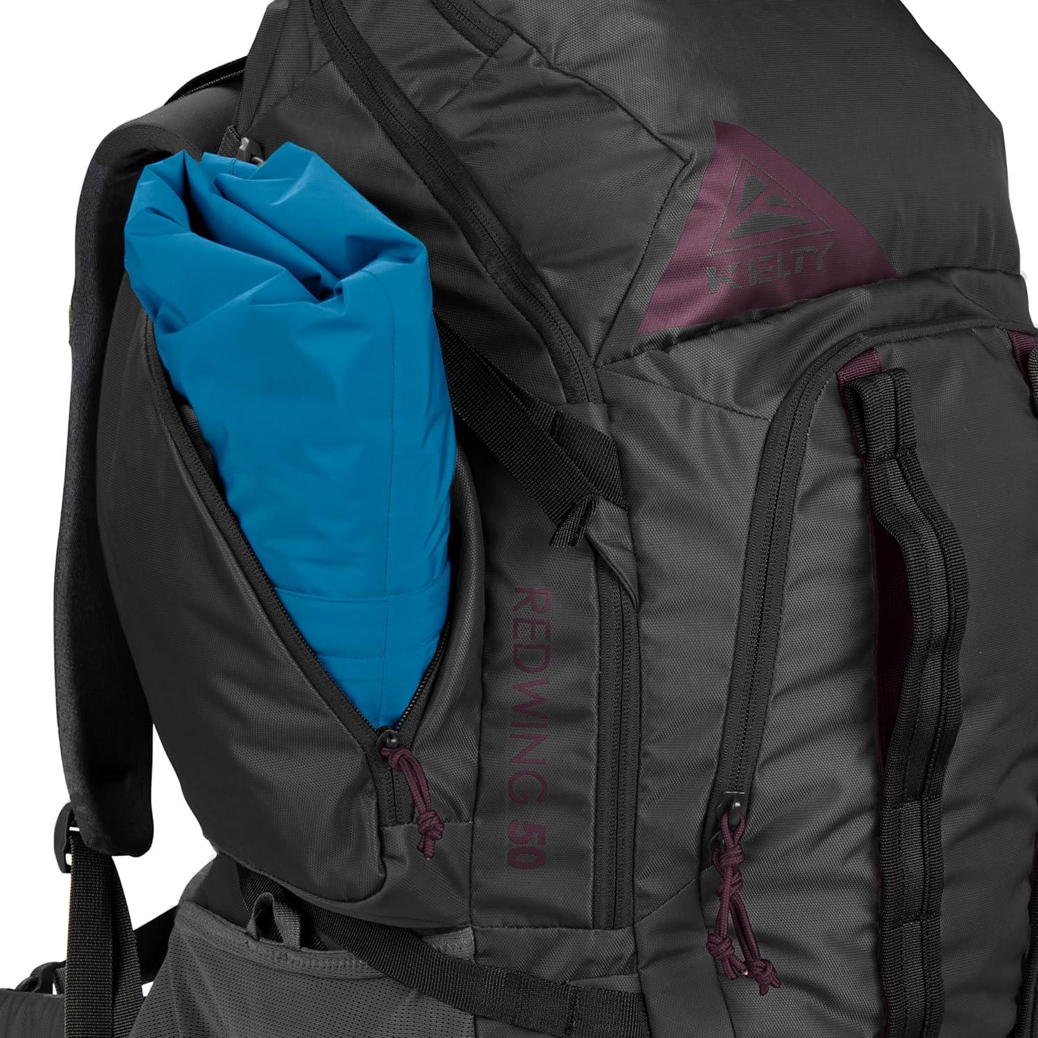 Mochila Kelty Redwing 50L para Mujeres - Ajuste FIT-Pro, Negro