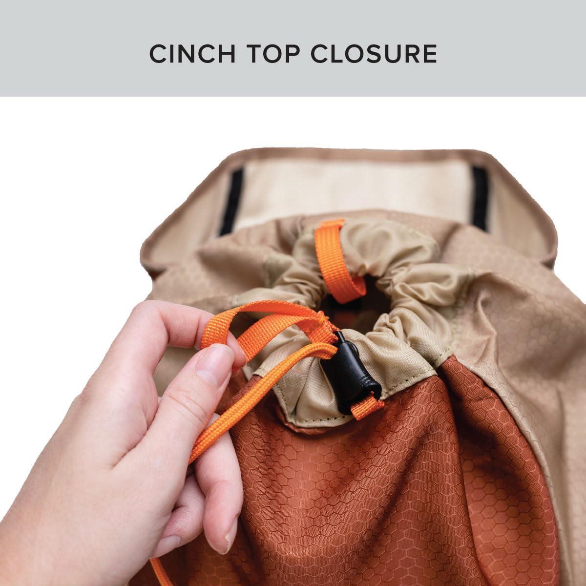 Juniper Daypack, Lightweight Hiking Backpack and Hydration Pack for Camping, Travel, Biking, and the Outdoors, 16 Liter (Desert Sand)