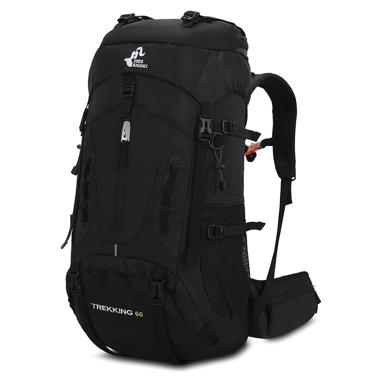 Mochila de senderismo Bseash 60L impermeable con cubierta