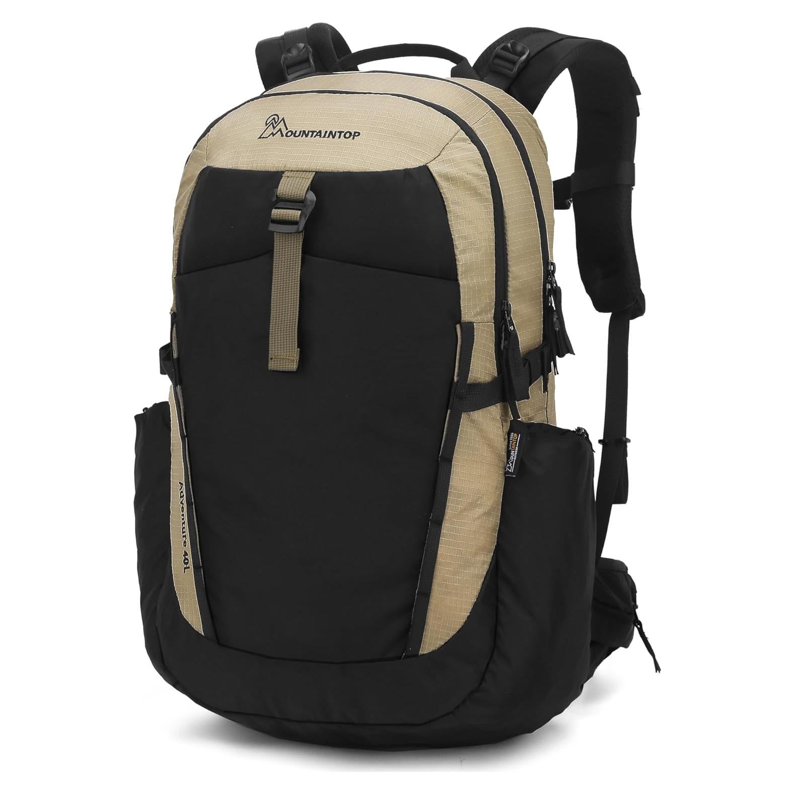 Mochila de Senderismo MOUNTAINTOP 40L Unisex Resistente y Ligera