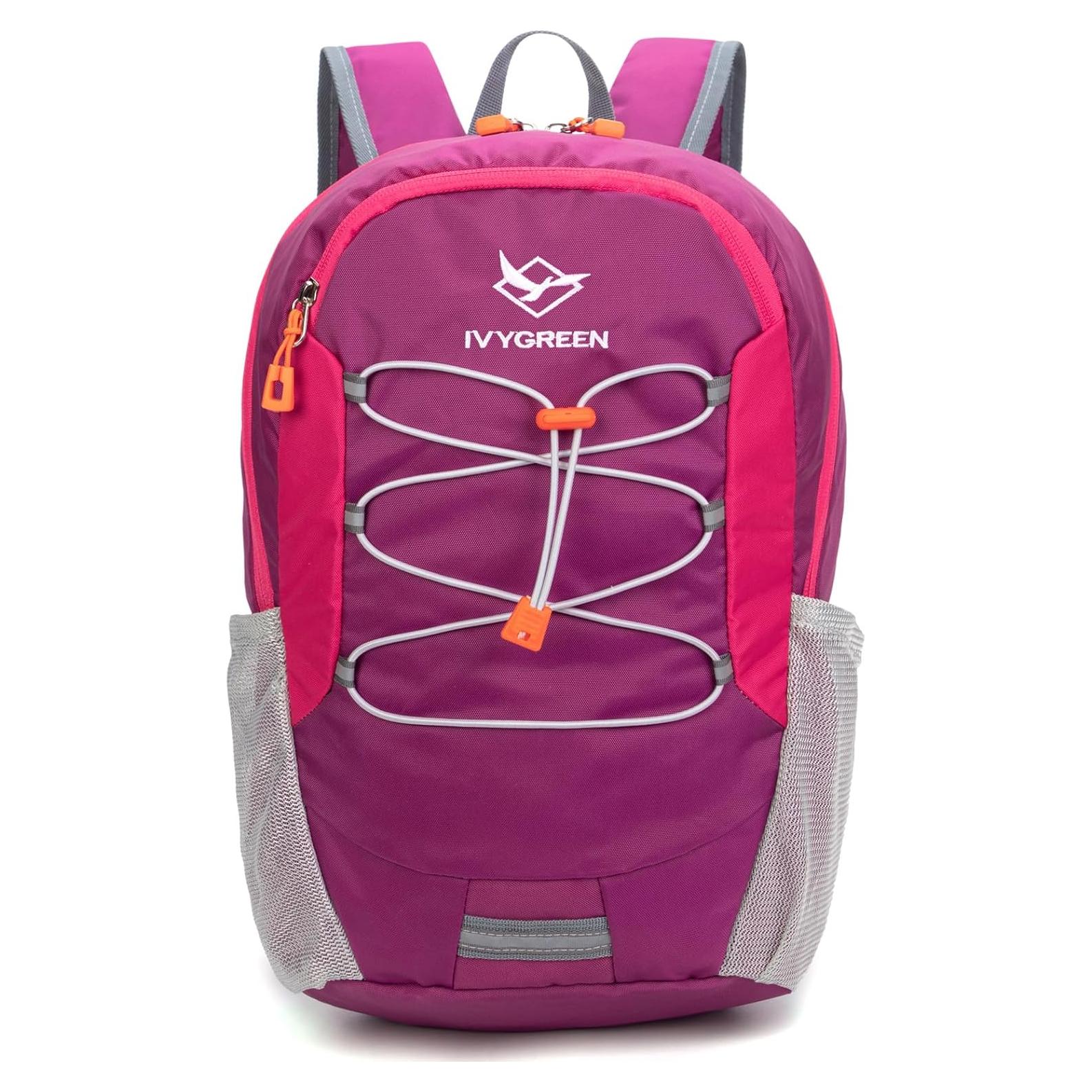 Mochila de senderismo Ivygreen para niños pequeños 14L Púrpura