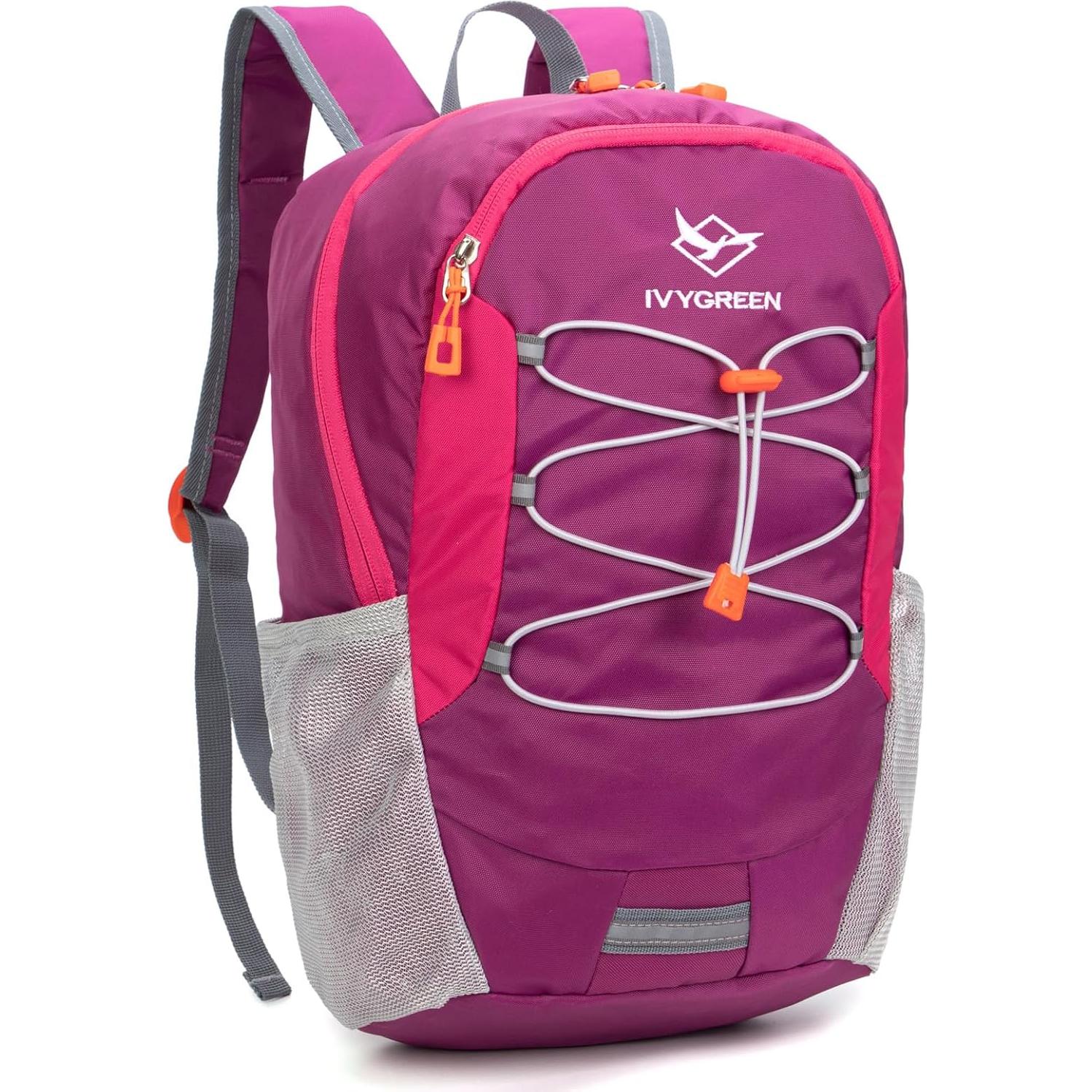 Mochila de senderismo Ivygreen para niños pequeños 14L Púrpura