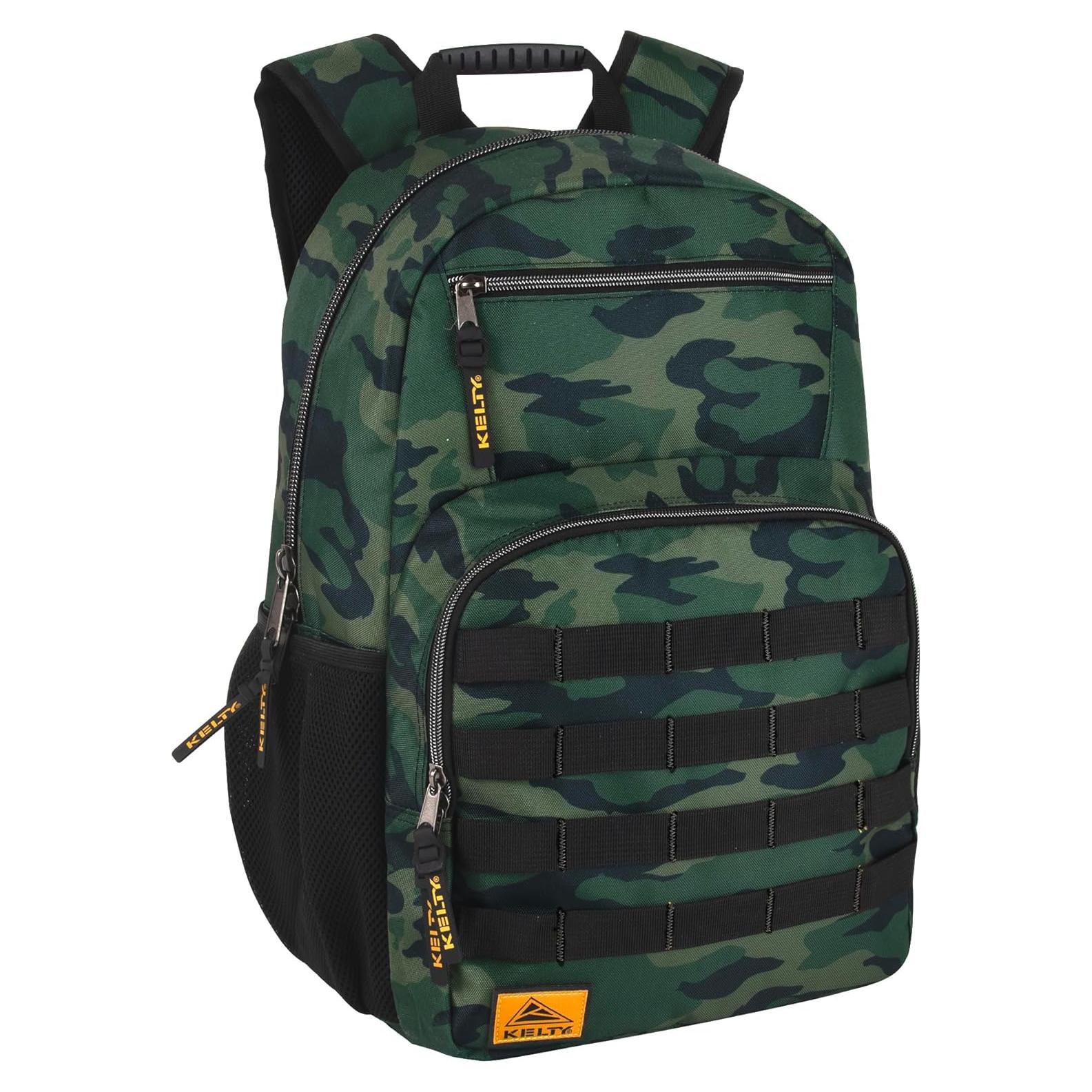 Mochila Kelty 28L Camo para Laptop 19" con Bolsillos
