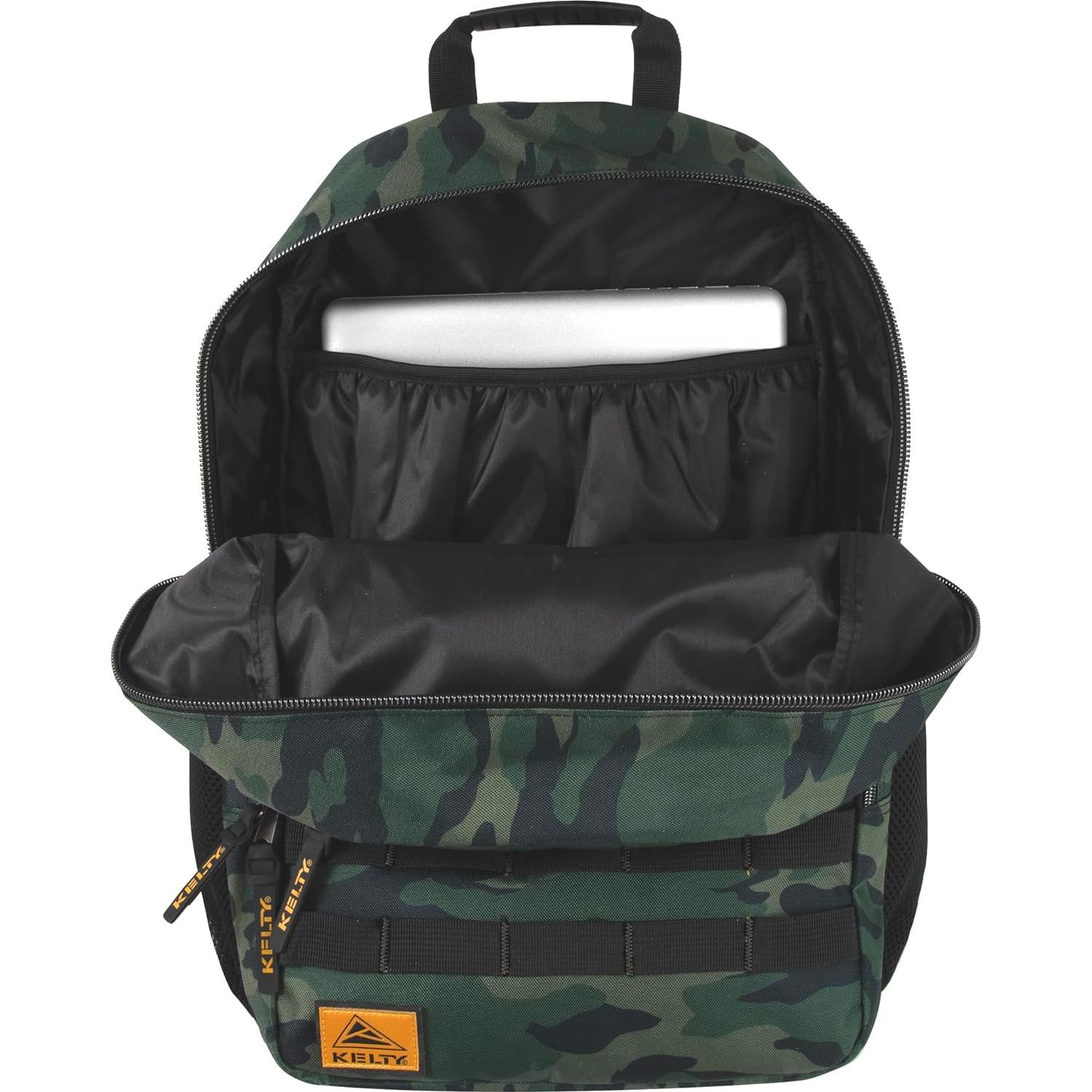 Mochila Kelty 28L Camo para Laptop 19" con Bolsillos