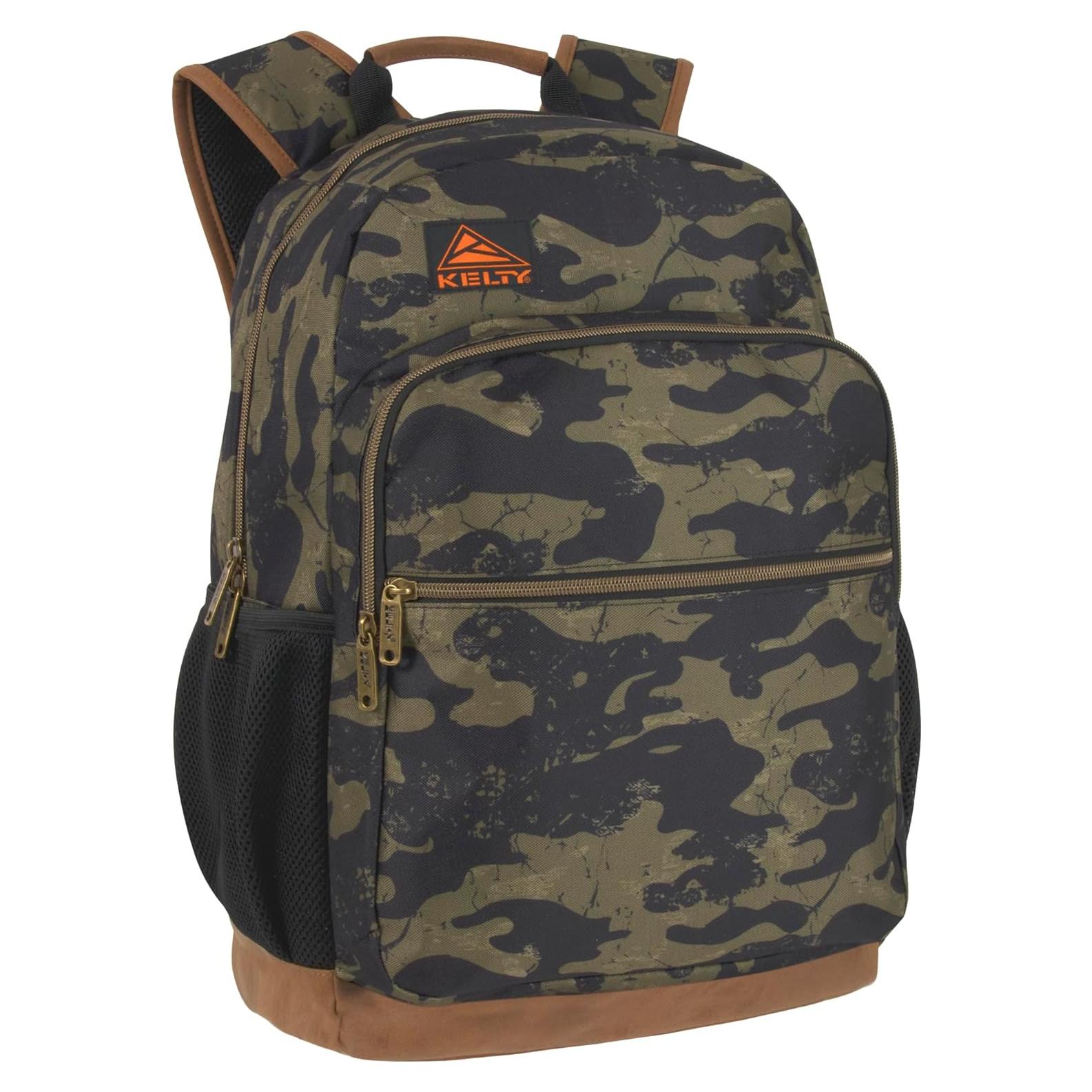 Mochila de Senderismo Kelty 25L para Laptop 18" Camuflaje