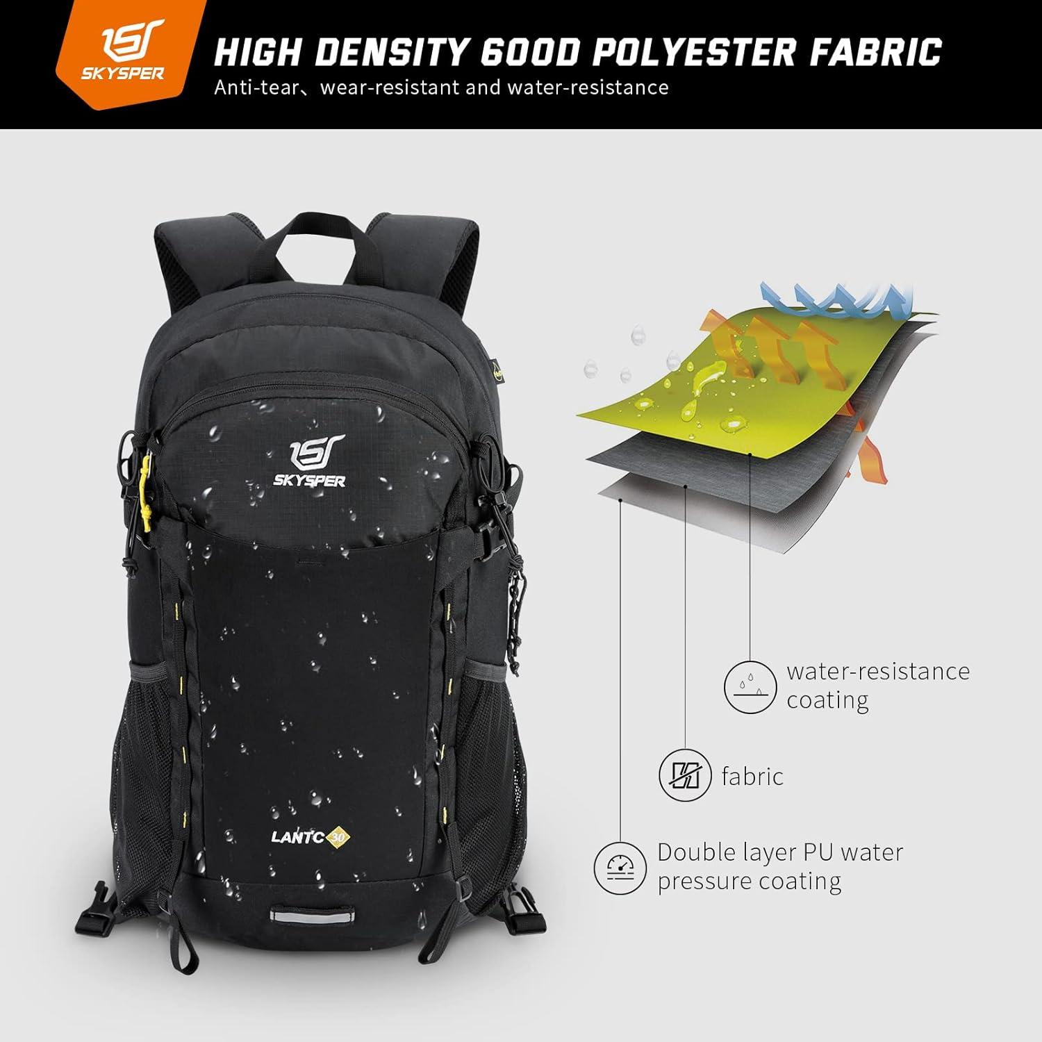 Mochila de Senderismo SKYSPER 30L Impermeable Unisex
