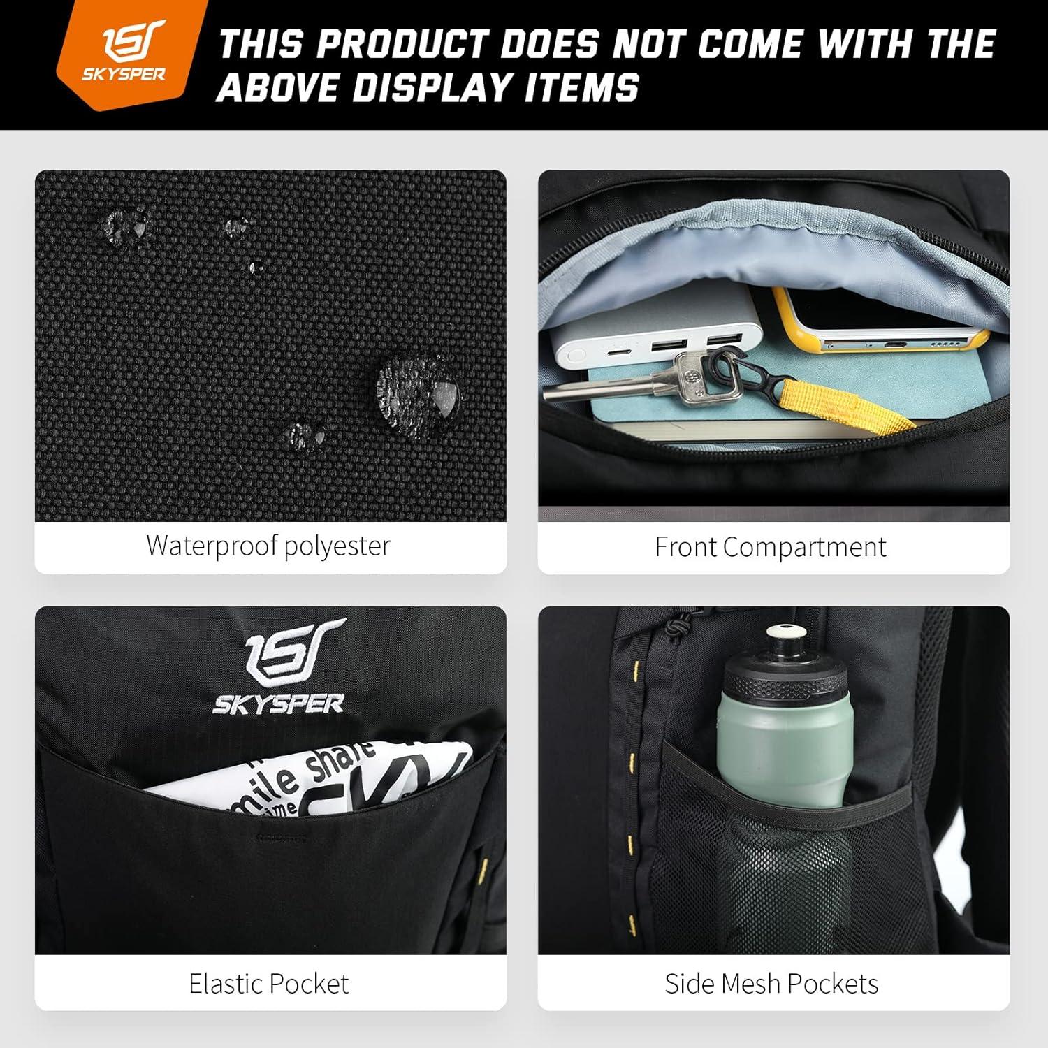 Mochila de Senderismo SKYSPER 30L Impermeable Unisex