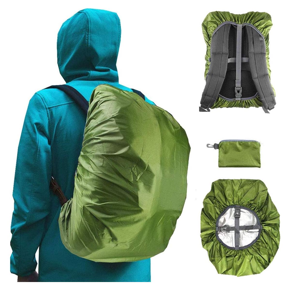 Cubierta de Mochila Impermeable Frelaxy S Verde Militar 8000mm