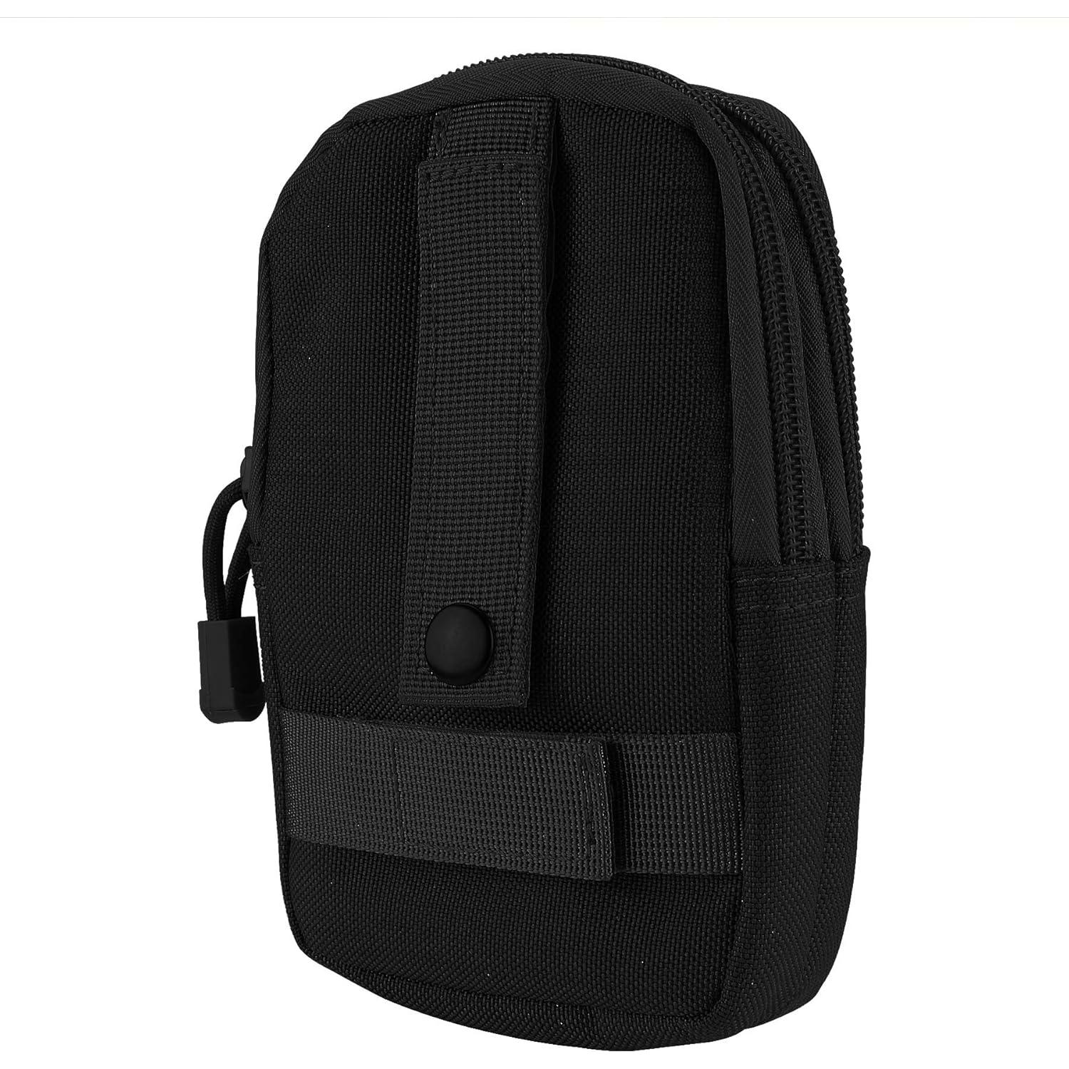 Bolsa de Correa para Mochila BOOSTEADY Negra 11.4x17.8cm