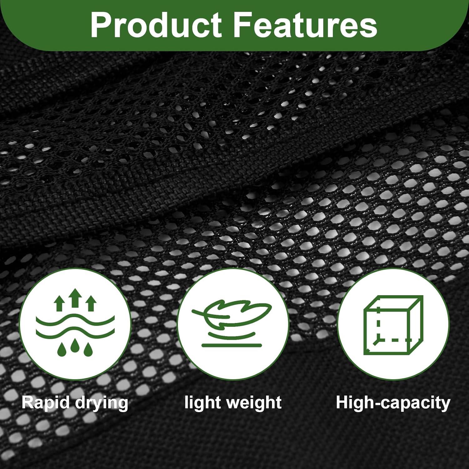 Bolsa de Secado de Platos Plegable Hagsfire para Camping