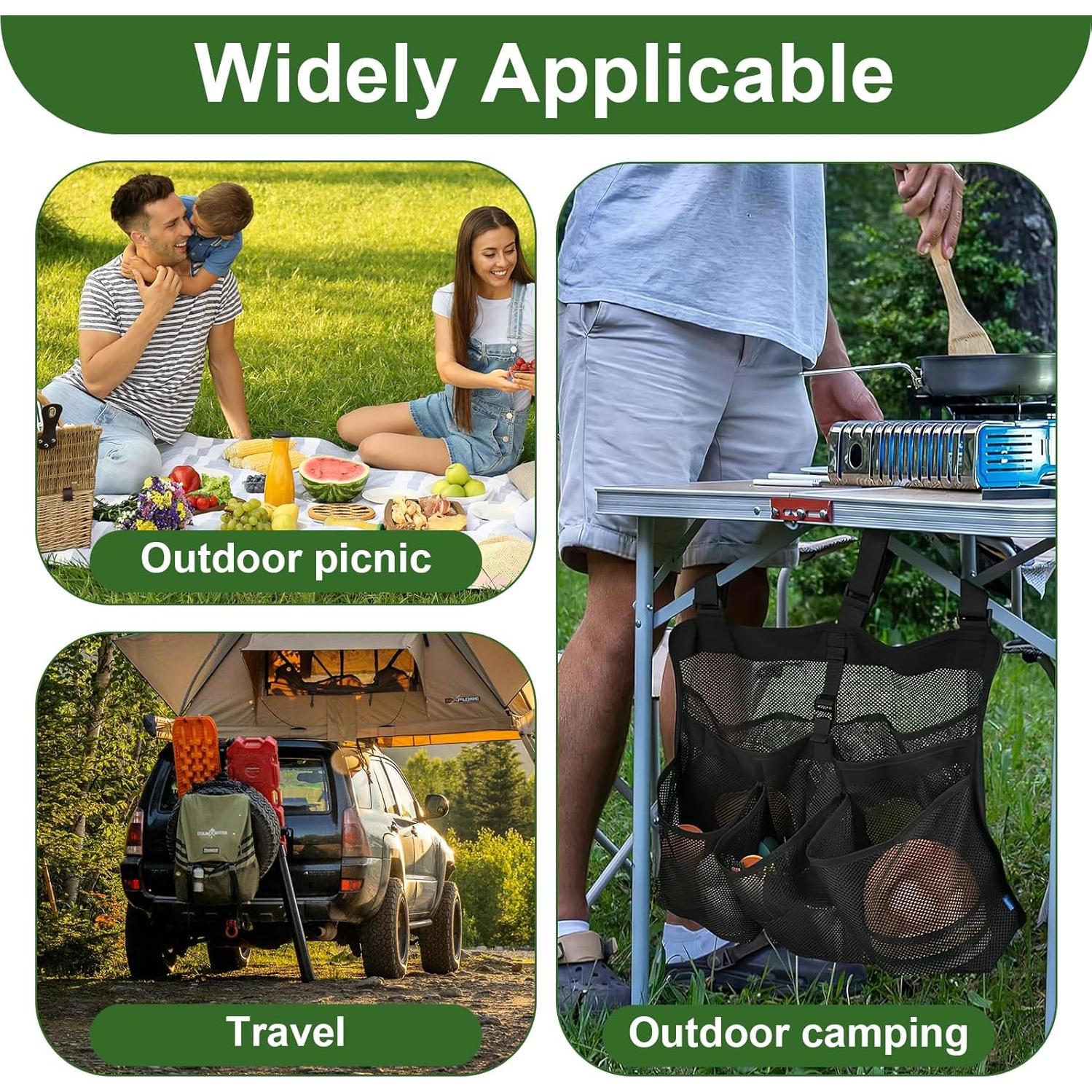 Bolsa de Secado de Platos Plegable Hagsfire para Camping