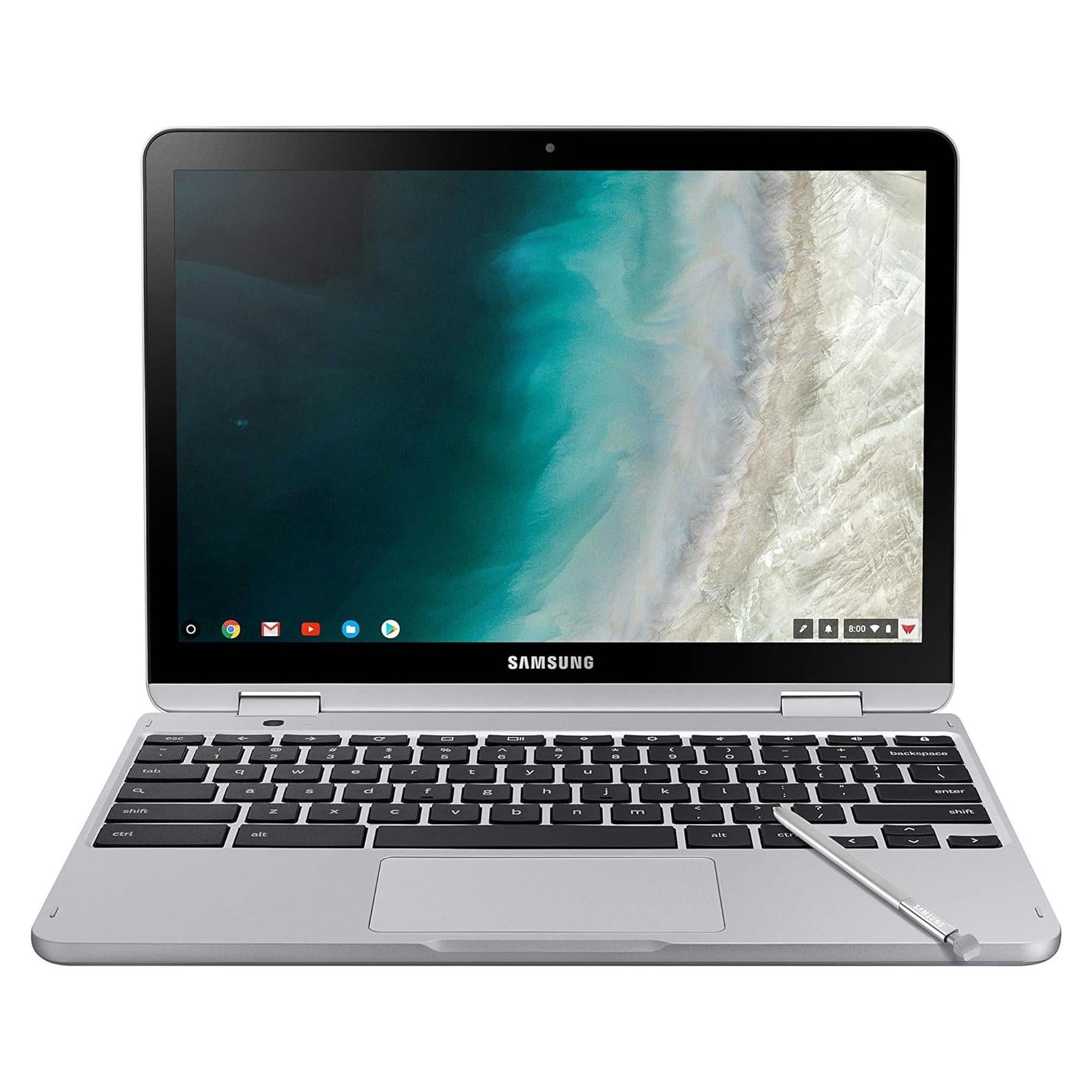 Samsung Chromebook Plus V2 2-en-1 4GB RAM 64GB Titan Claro