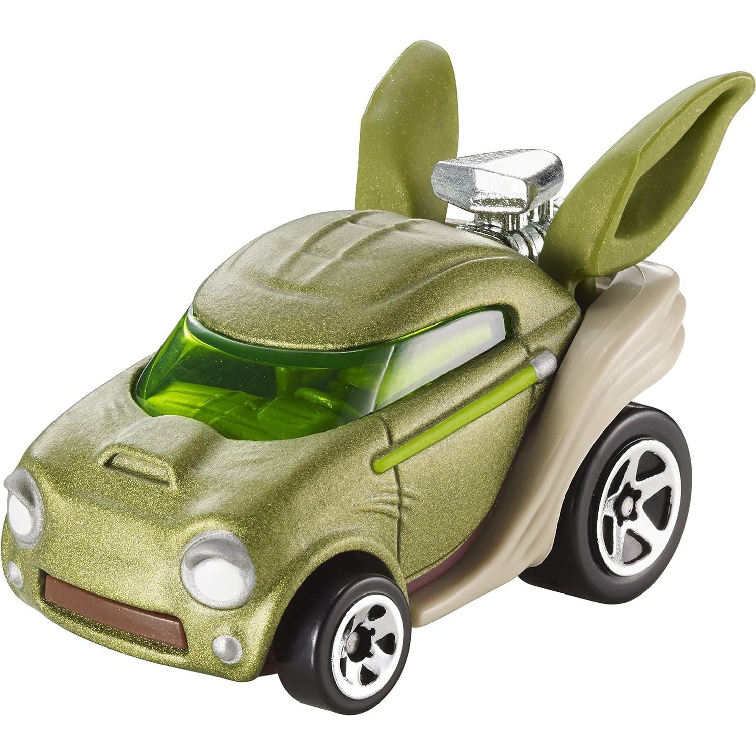 Hot Wheels Star Wars Coche Yoda 1:64 Coleccionable