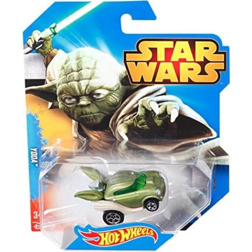 Hot Wheels Star Wars Coche Yoda 1:64 Coleccionable