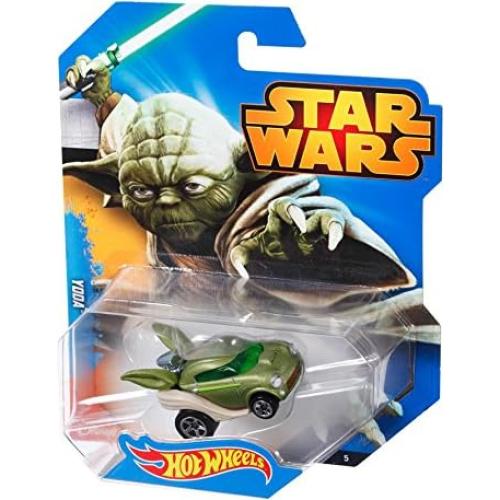 Hot Wheels Star Wars Coche Yoda 1:64 Coleccionable