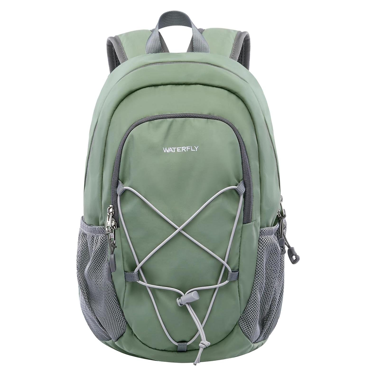 Mochila de Senderismo WATERFLY 12L Unisex Verde Guisante