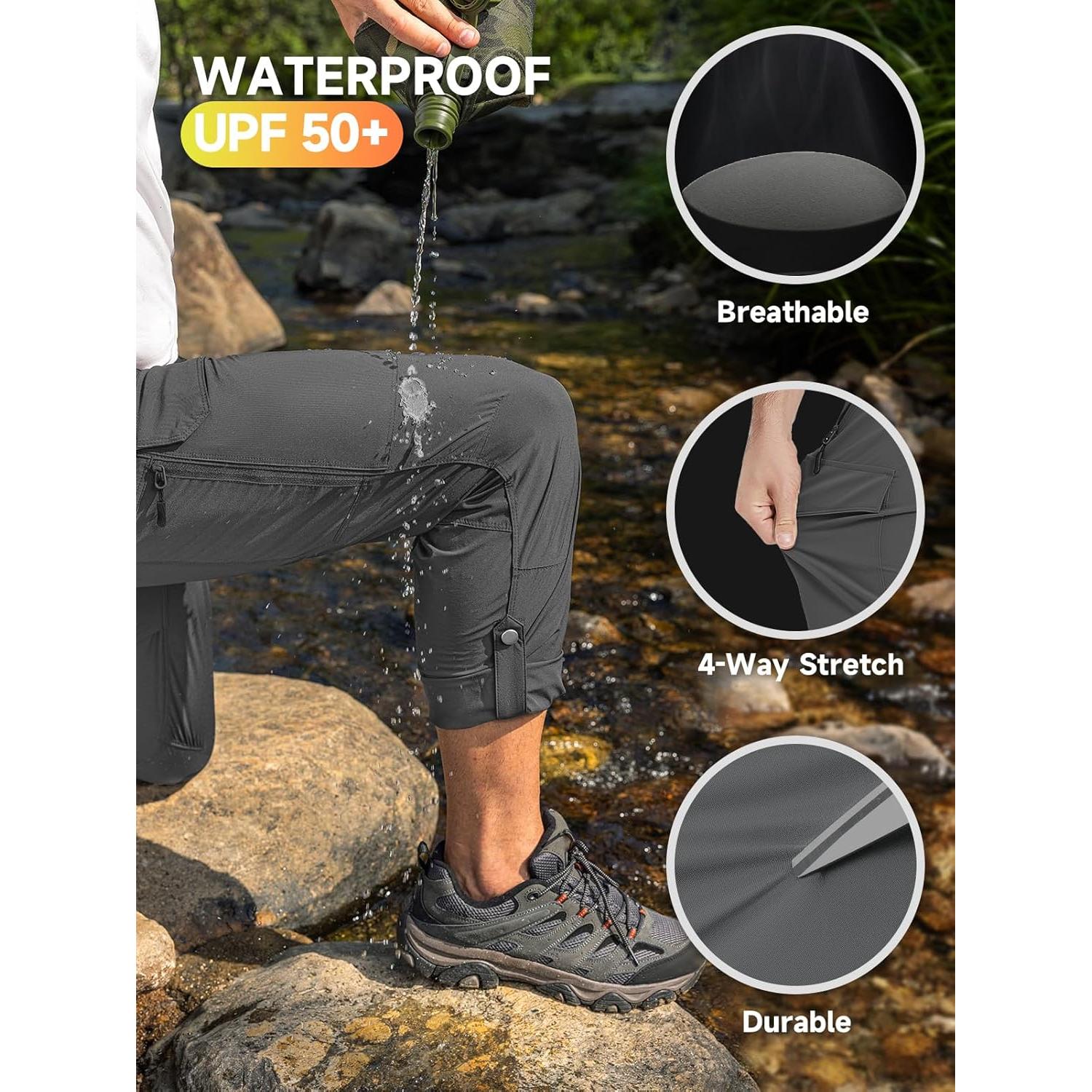 Pantalones Cargo de Senderismo Moosehill Ligeros 32W x 30L