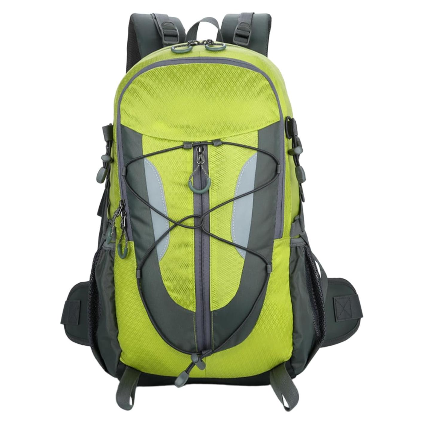 Mochila de Senderismo 30L NPJGKY Impermeable Verde