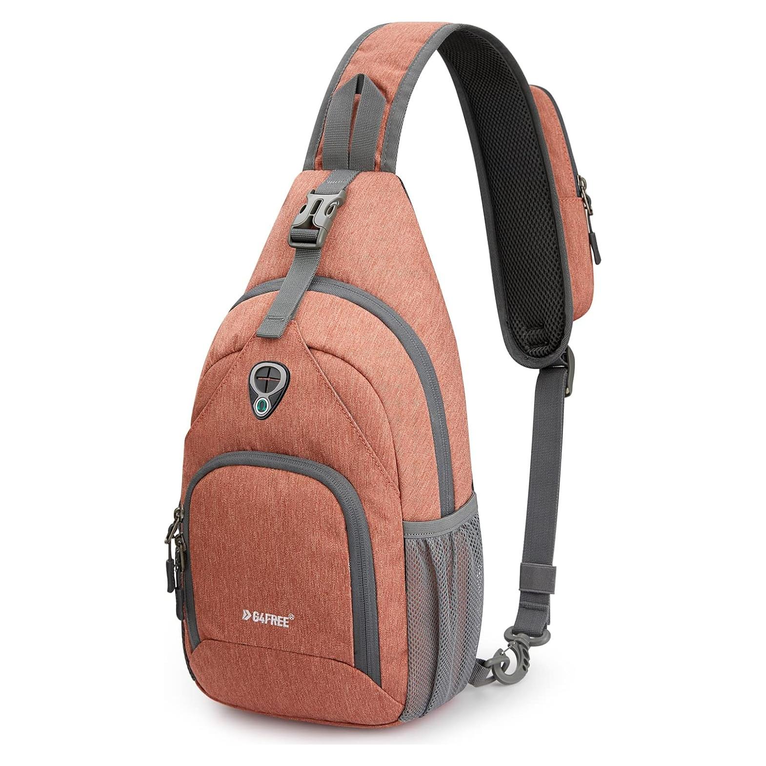 Mochila Cruzada G4Free Tn22b091d con Protección RFID 7L