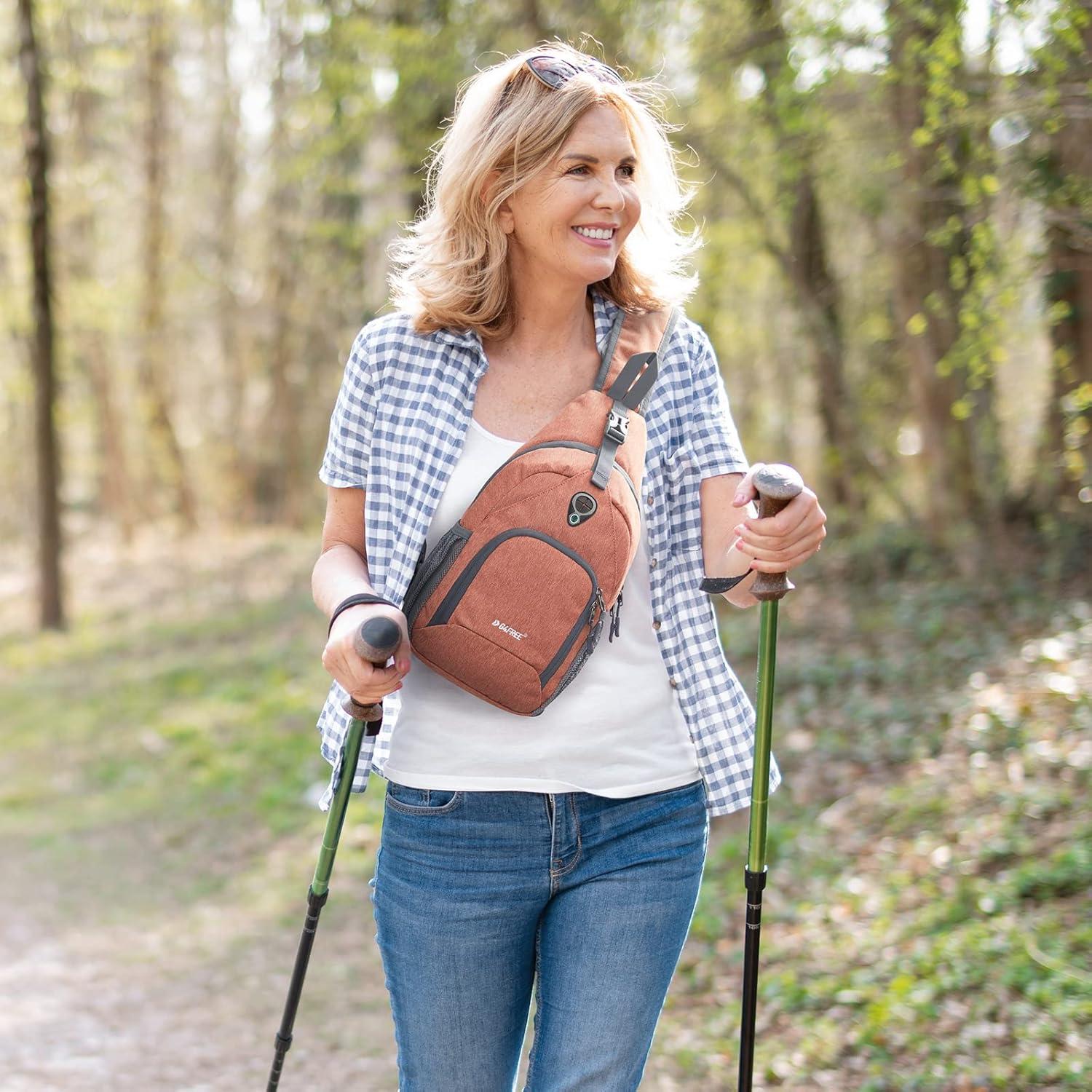 Mochila Cruzada G4Free Tn22b091d con Protección RFID 7L