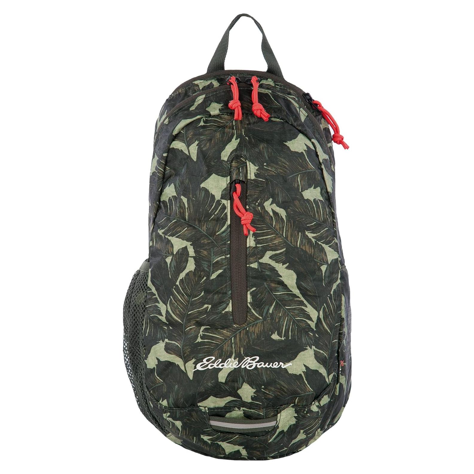 Bolsa Sling Plegable Eddie Bauer 10L Verde Oscuro - Nylon Ripstop