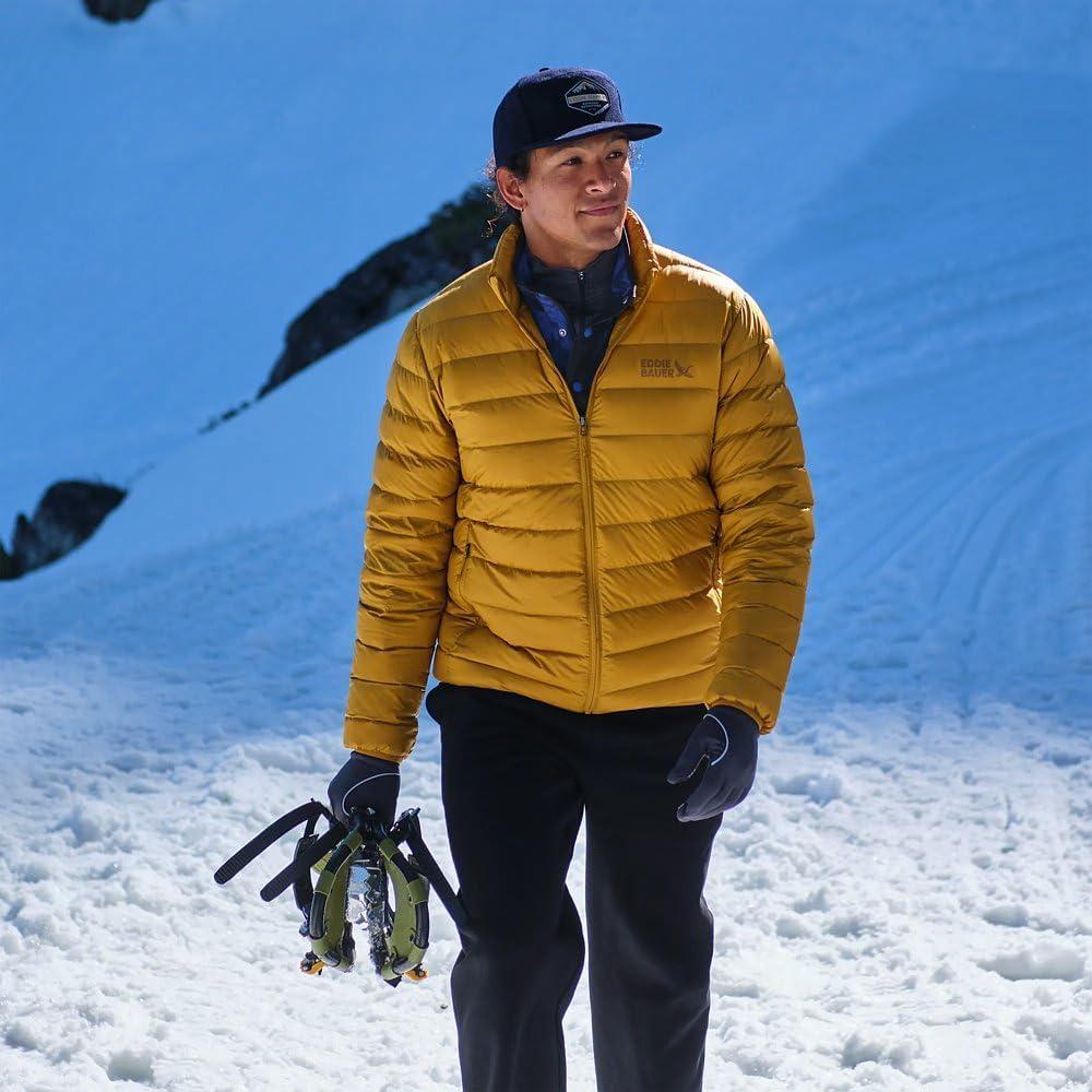 Chaqueta de plumas Eddie Bauer Cirruslite para hombres - Gris oscuro