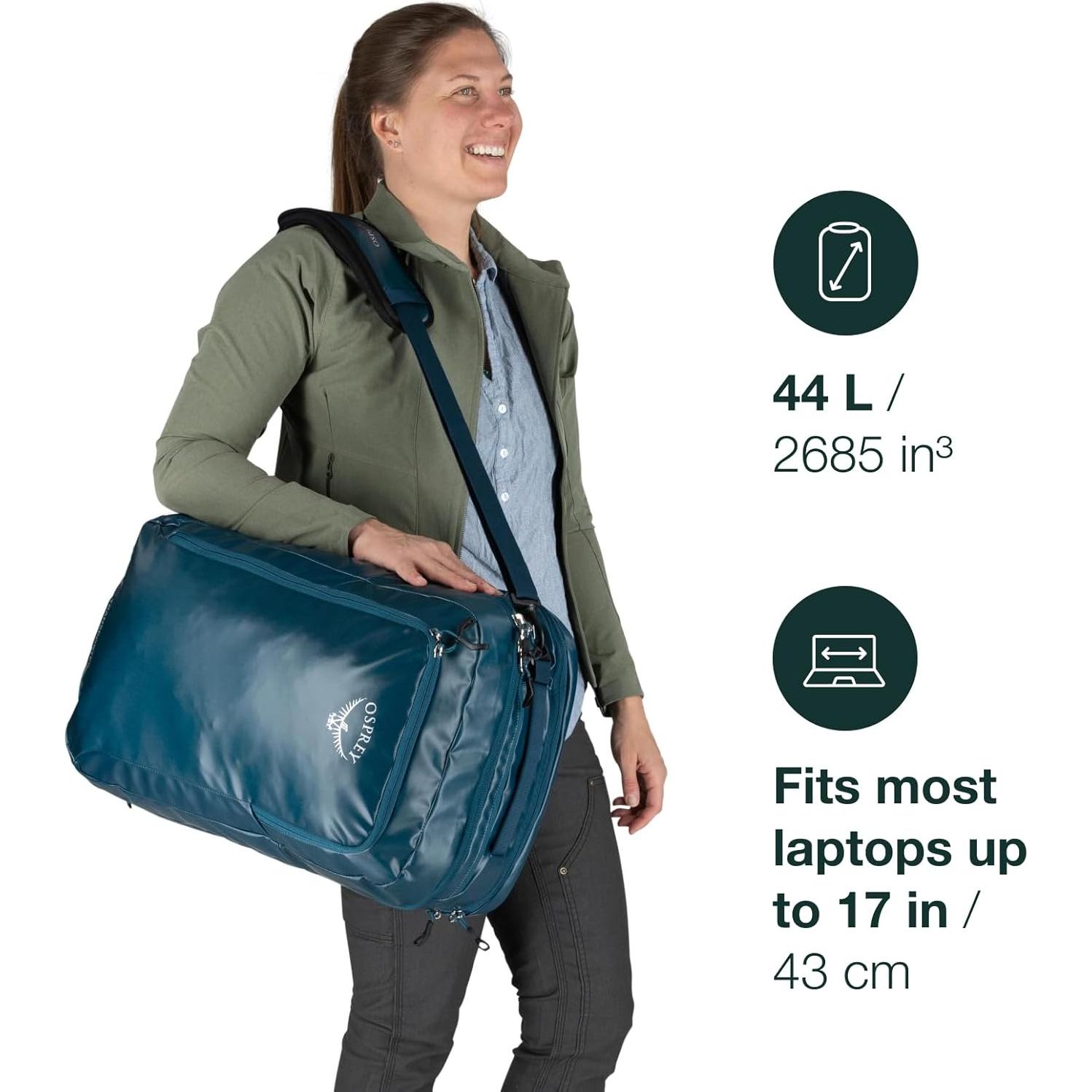 Mochila de mano Osprey Transporter 44L Concreto Beige