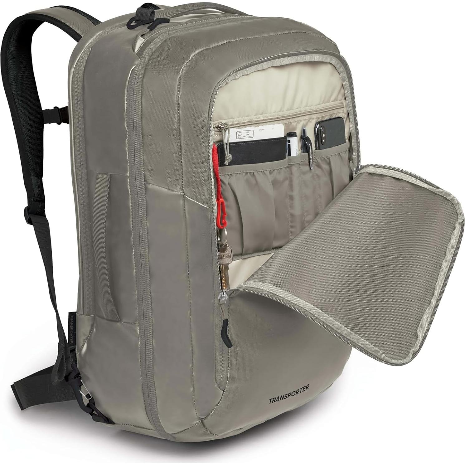 Mochila de mano Osprey Transporter 44L Concreto Beige