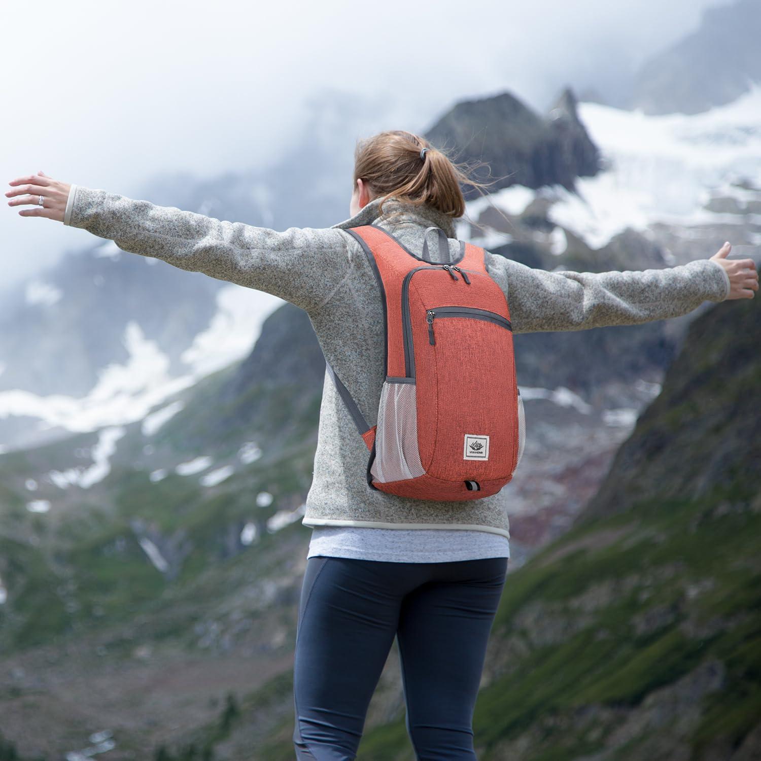 Mochila Plegable 15L Esup para Senderismo Impermeable Unisex