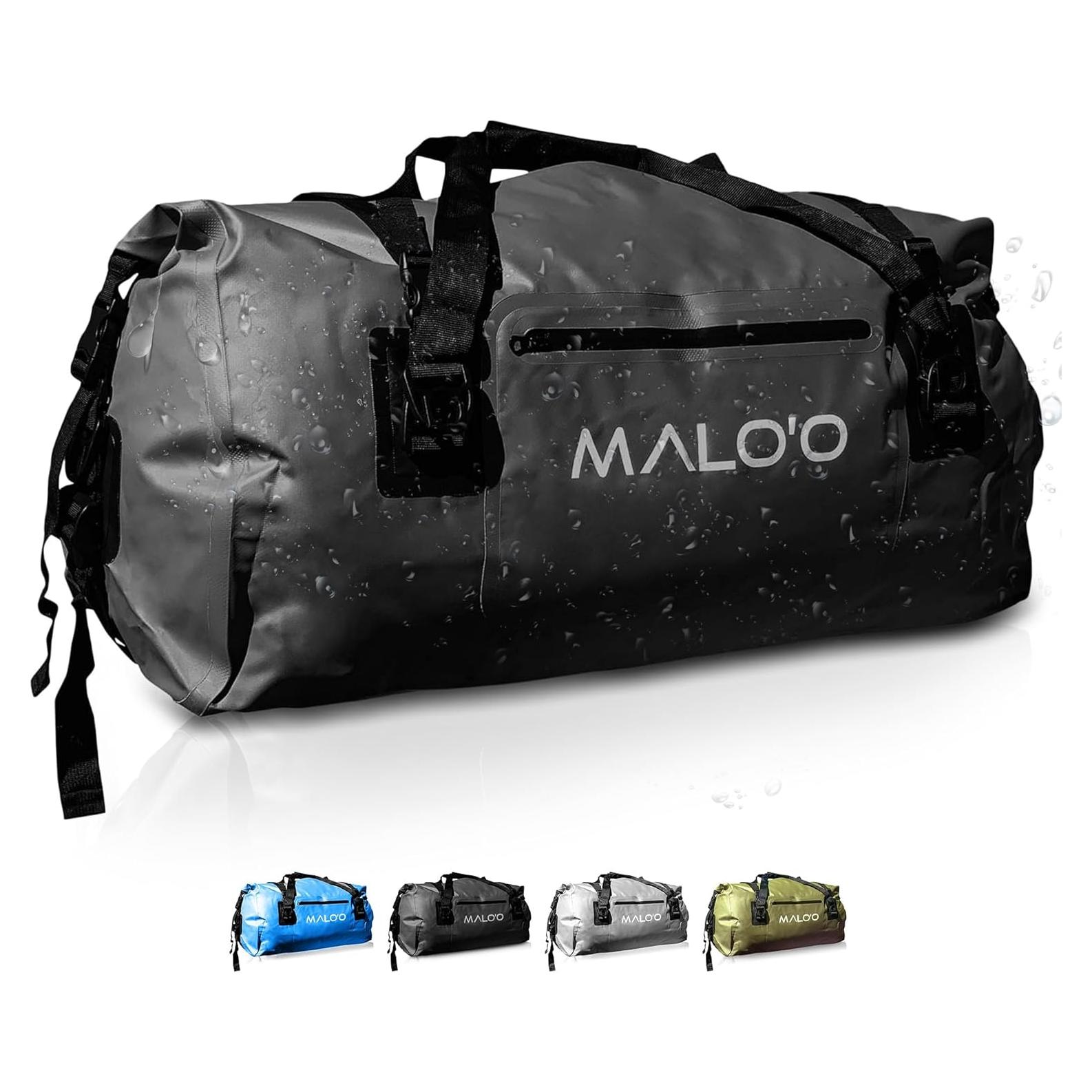 Bolsa Duffel Impermeable Malo'o 60L - Secado Rápido para Aventura