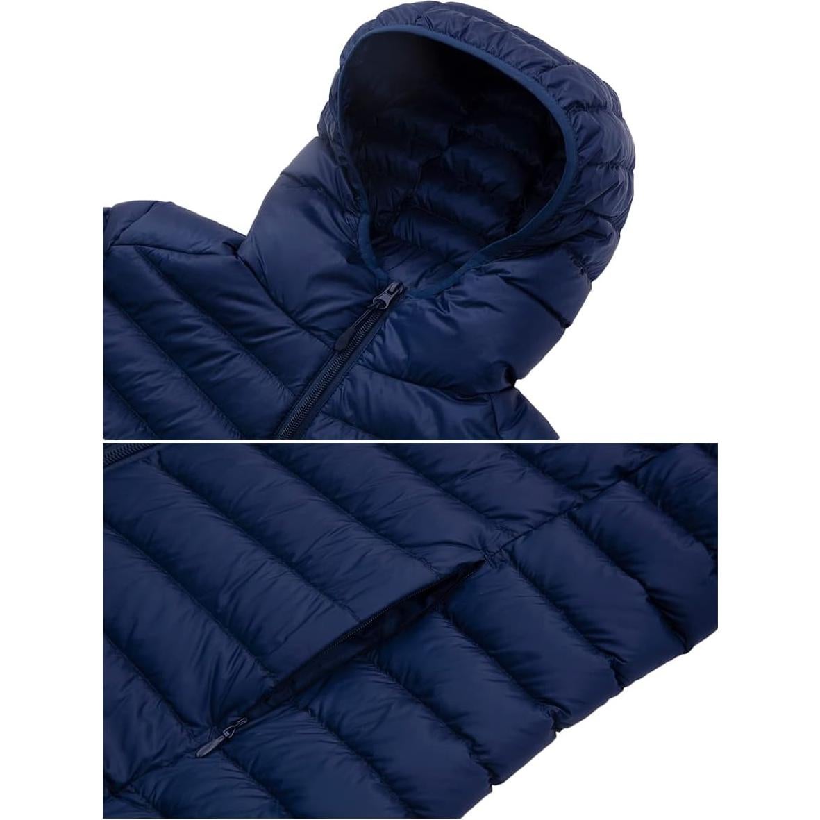 Chaqueta Puffer Ligera Rokka&Rolla para Mujeres - Plumas 650