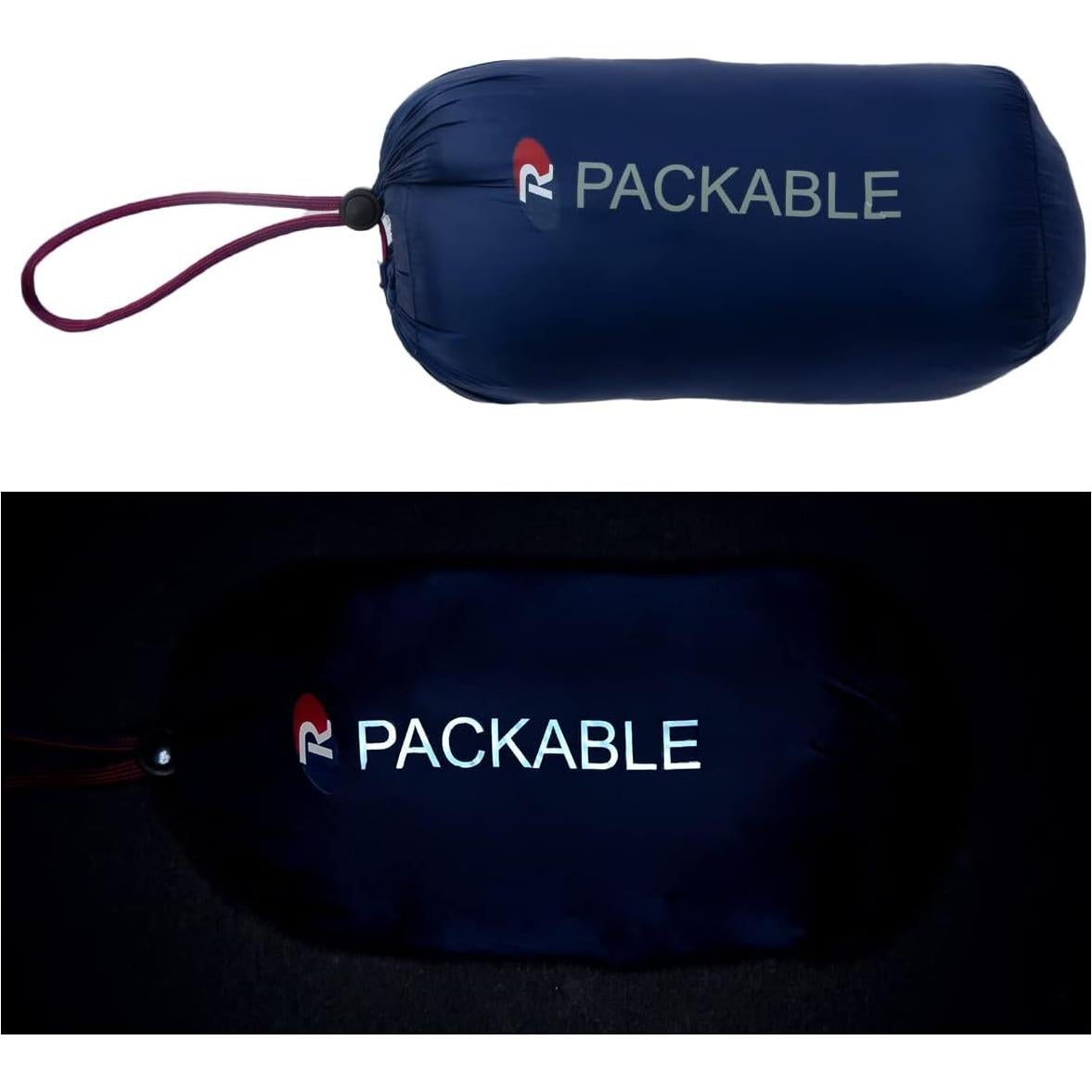 Chaqueta Puffer Ligera Rokka&Rolla para Mujeres - Plumas 650