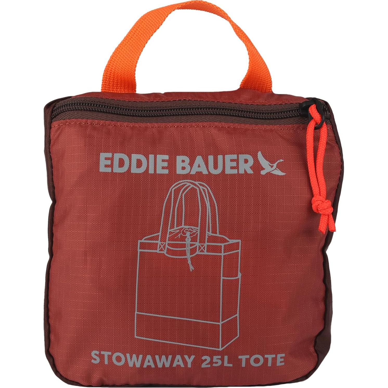 Bolsa Tote Plegable Eddie Bauer Stowaway 25L Nylon Ripstop