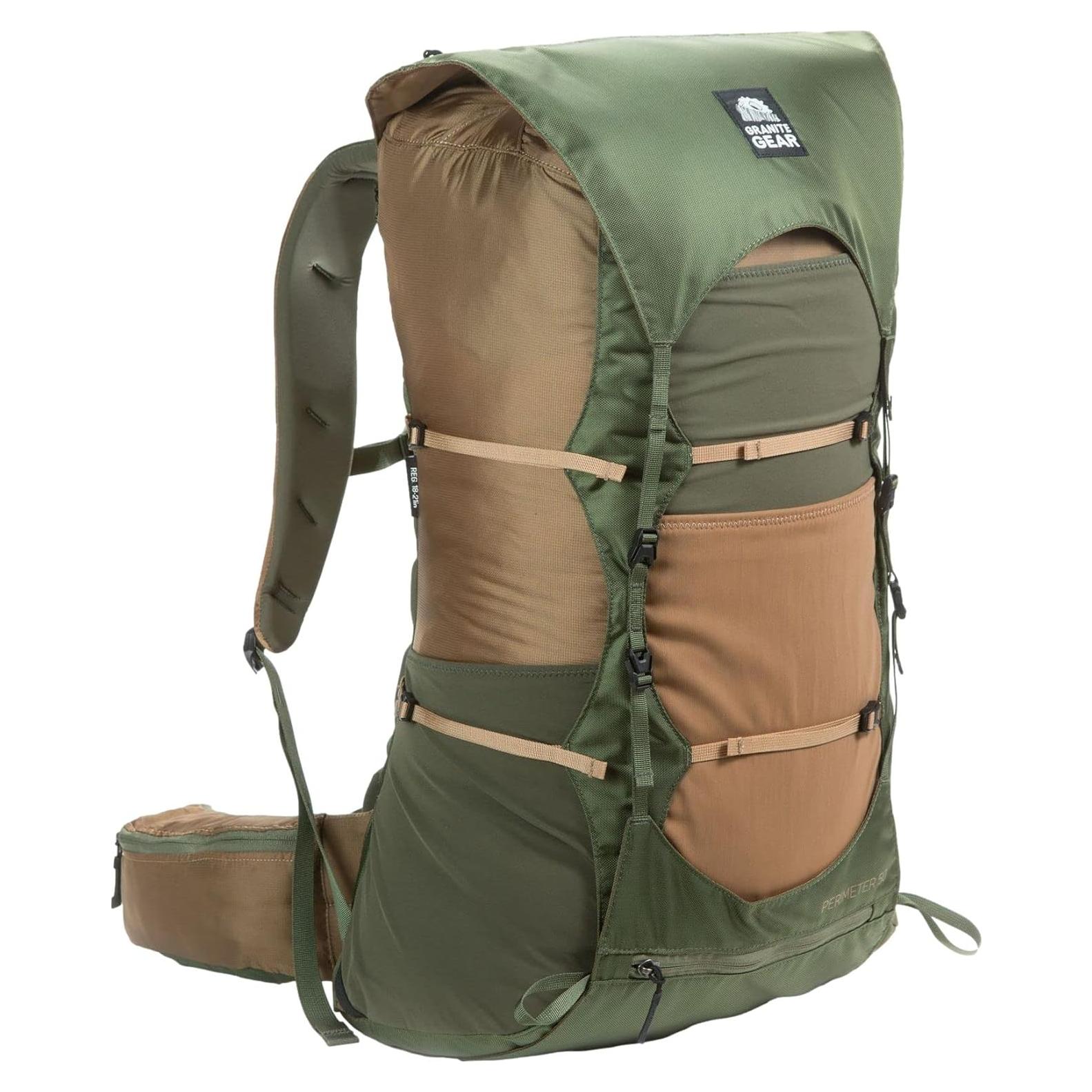 Mochila de Senderismo Granite Gear Perimeter 50L Regular Bourbon/Pine