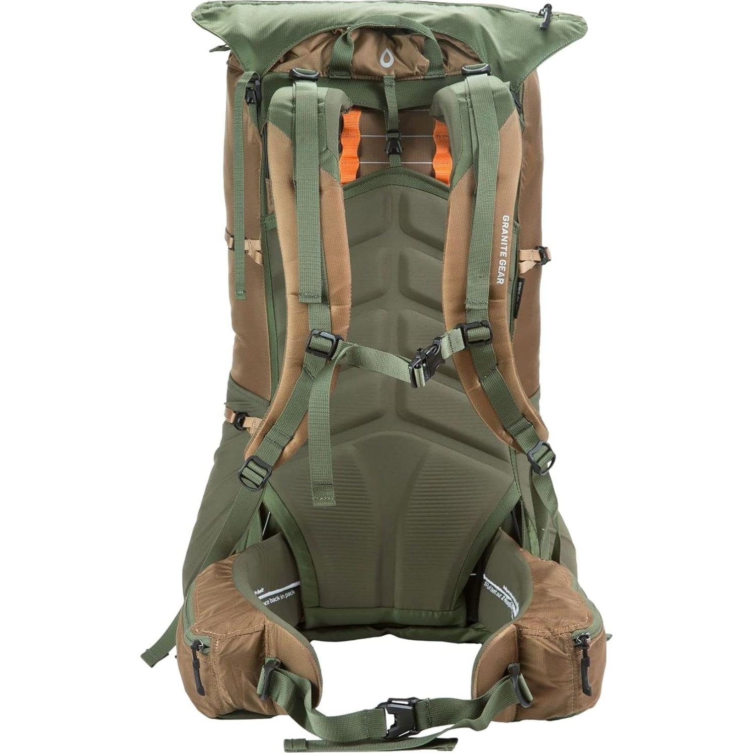Mochila de Senderismo Granite Gear Perimeter 50L Regular Bourbon/Pine