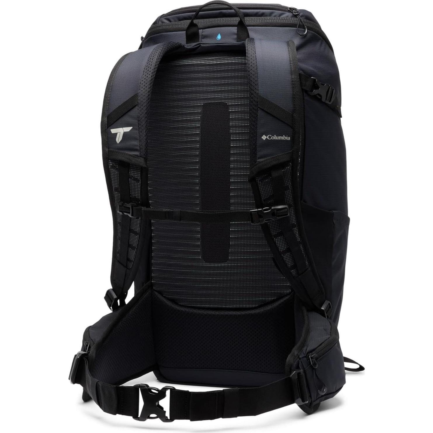 Mochila Unisex Columbia Titanium 36L Negra para Senderismo