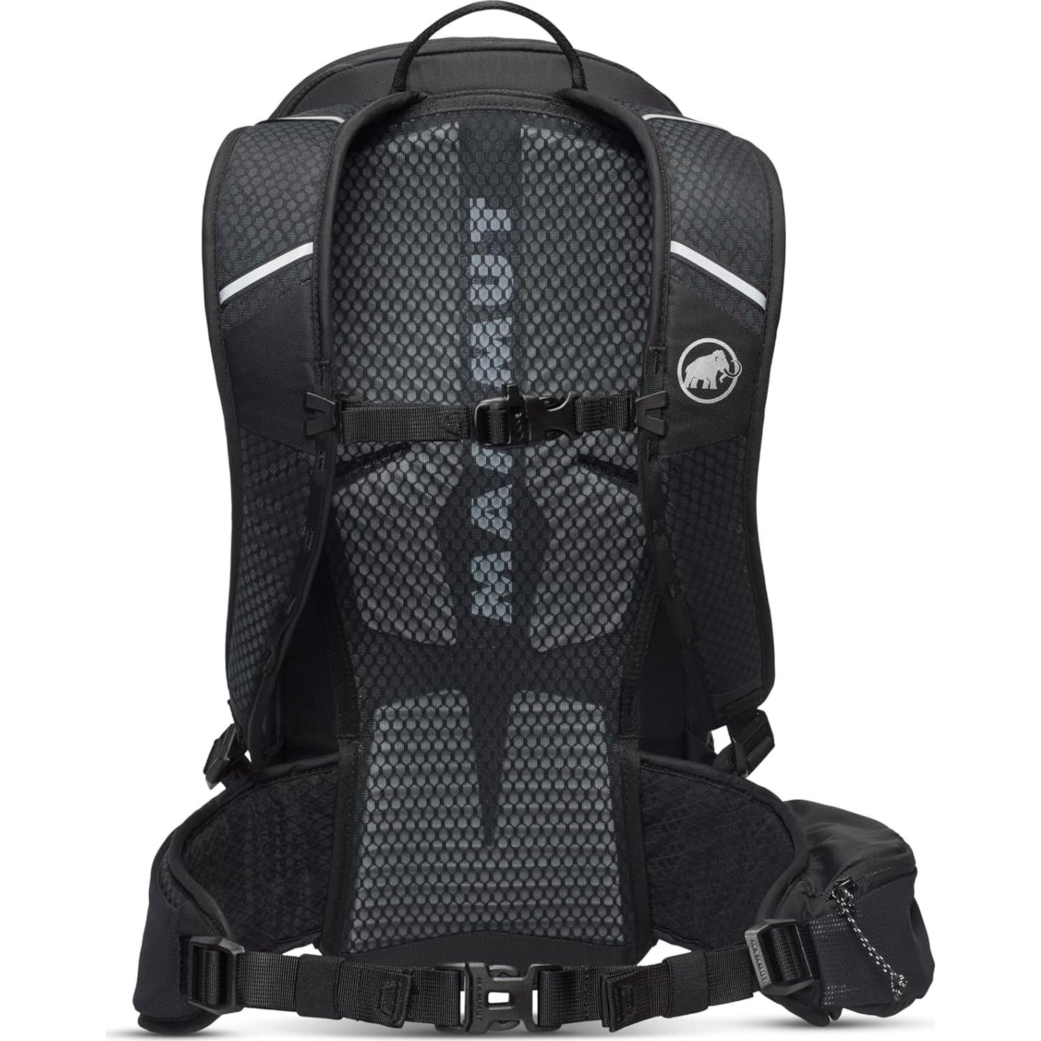 Mochila Mammut Lithium 20L Oscuro-Negro, Acolchada y Transpirable