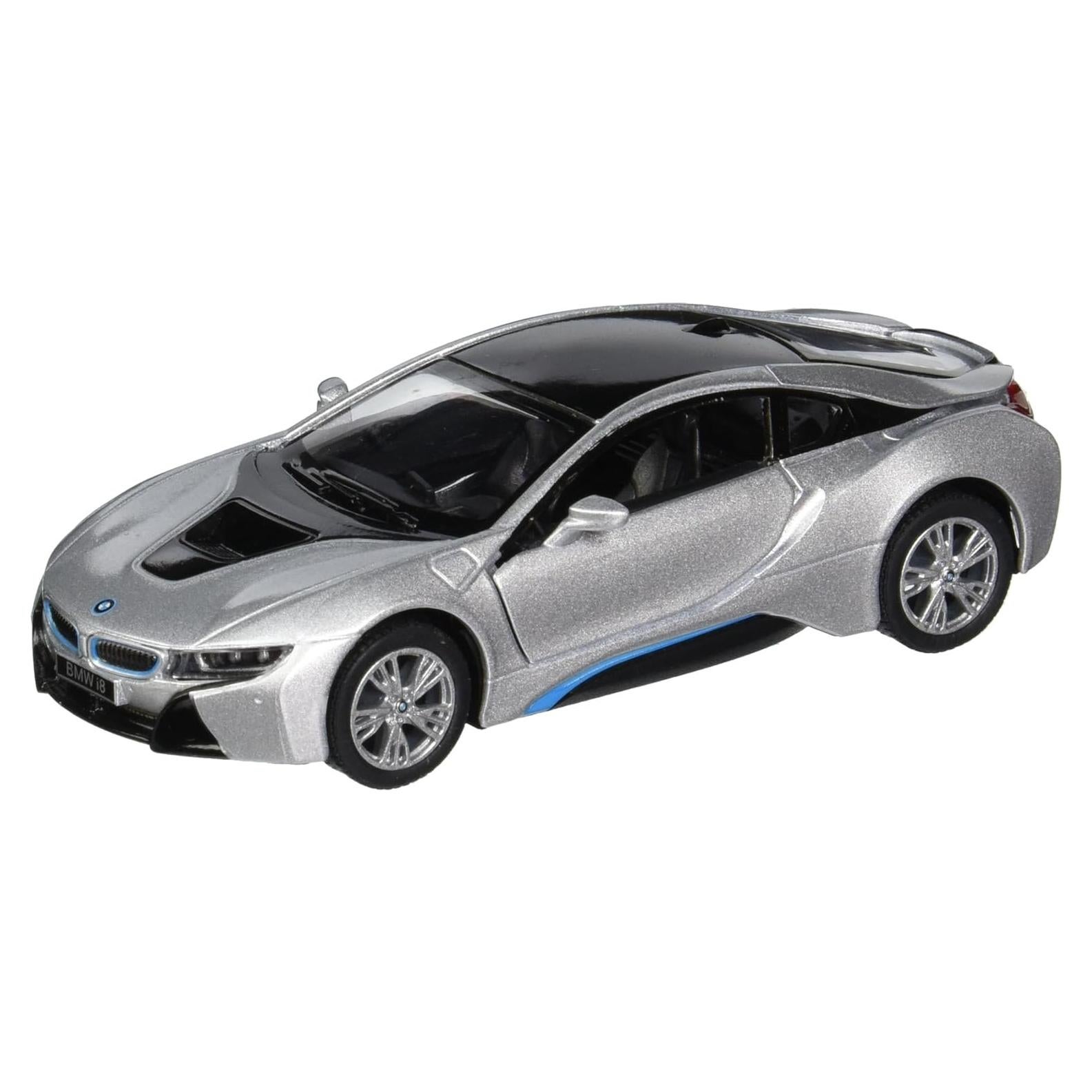 KiNSMART BMW i8 12,7 cm 1:36 Modelo Metal Juguete Retroceso