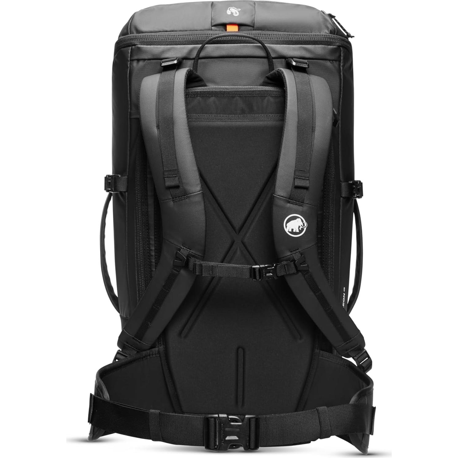 Mochila de Escalada Mammut Neon 45L Negra con Compartimentos