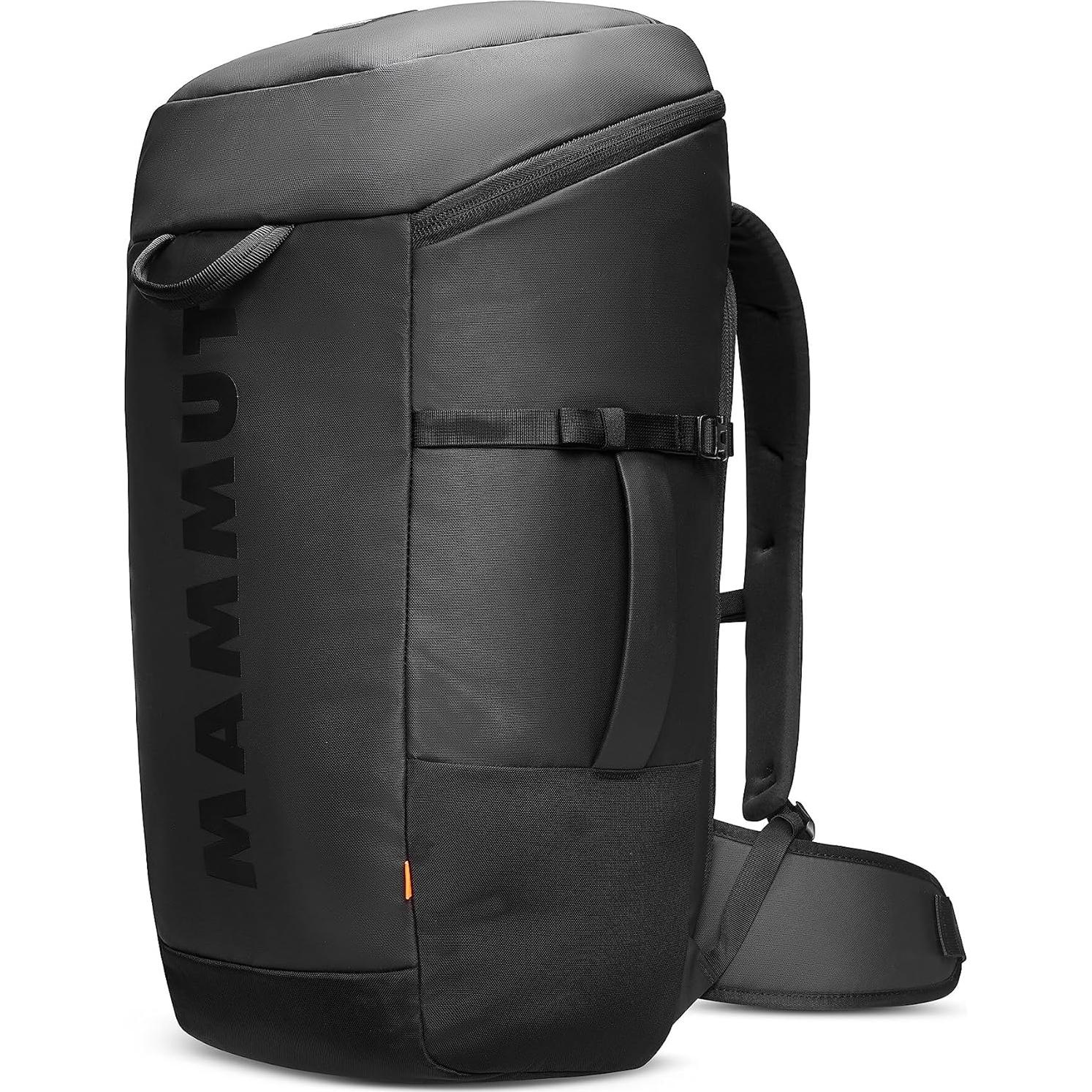 Mochila de Escalada Mammut Neon 45L Negra con Compartimentos