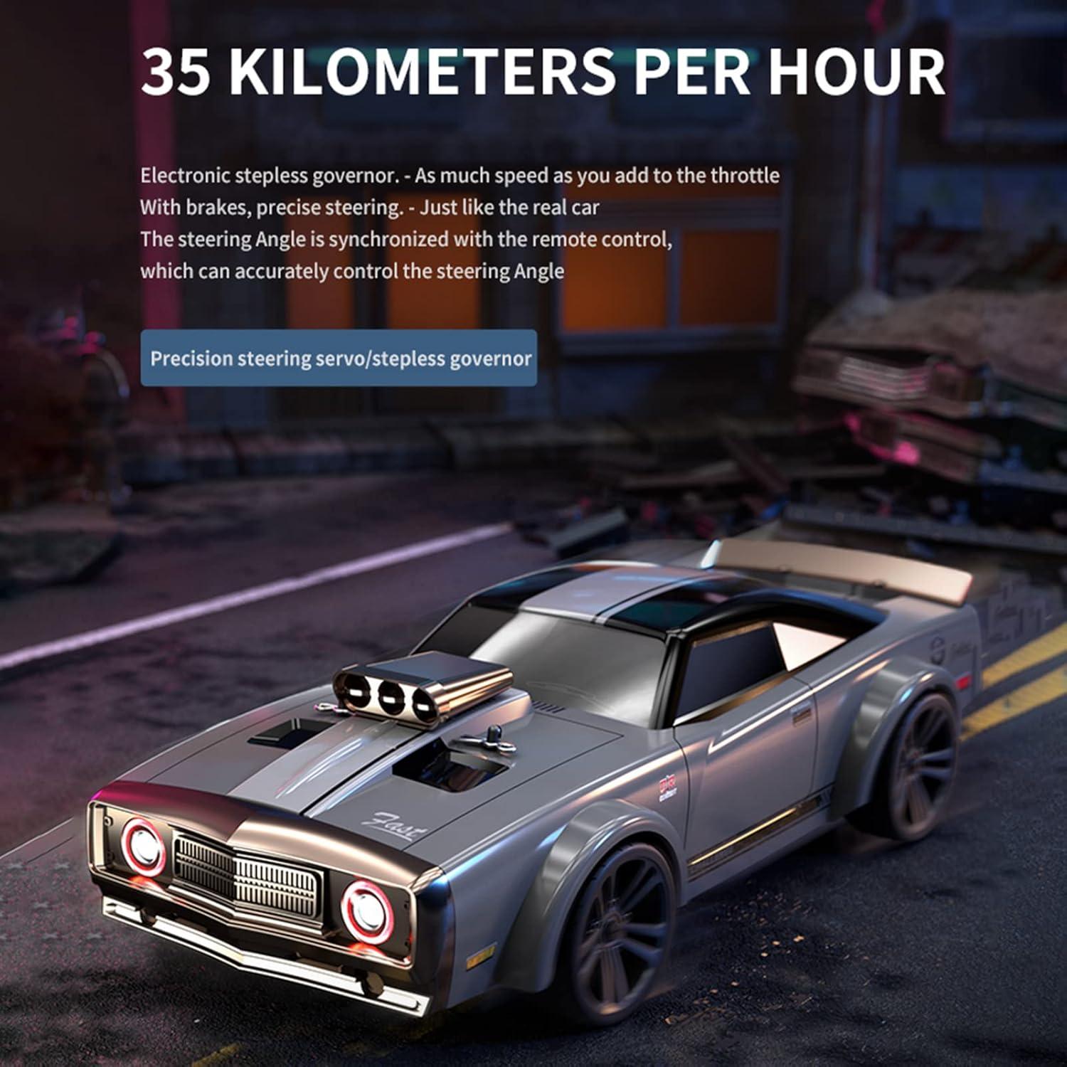 Coche Drift RC GoolRC 1:16 4WD 35KM/h con Luces LED