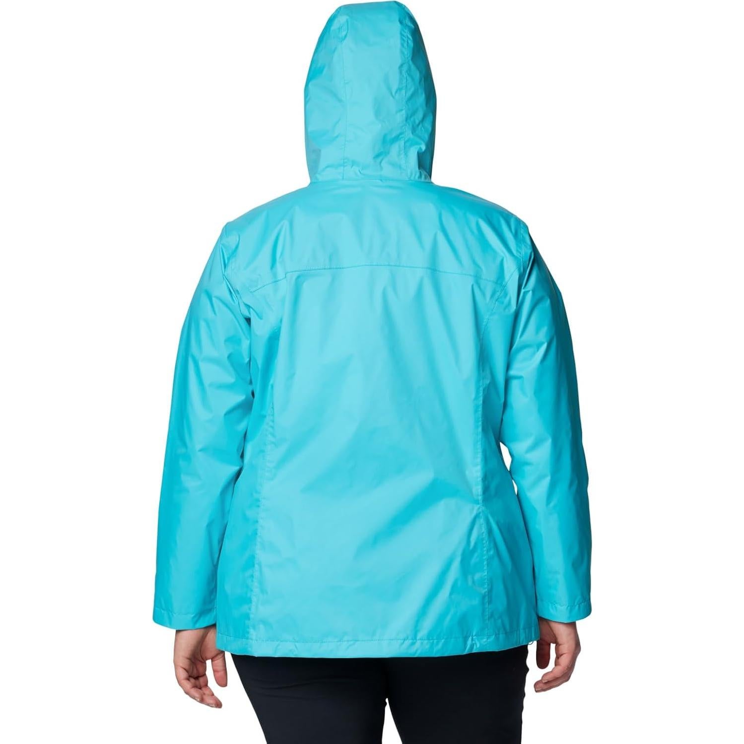 Chaqueta de Lluvia Columbia Arcadia II Mujer X-Pequeña Geyser